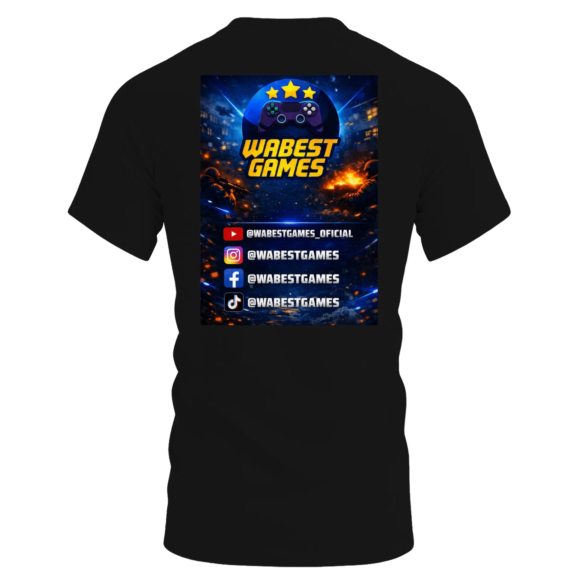 Camiseta Dry Fit WABest Games 100% Poliéster - Imagem 2
