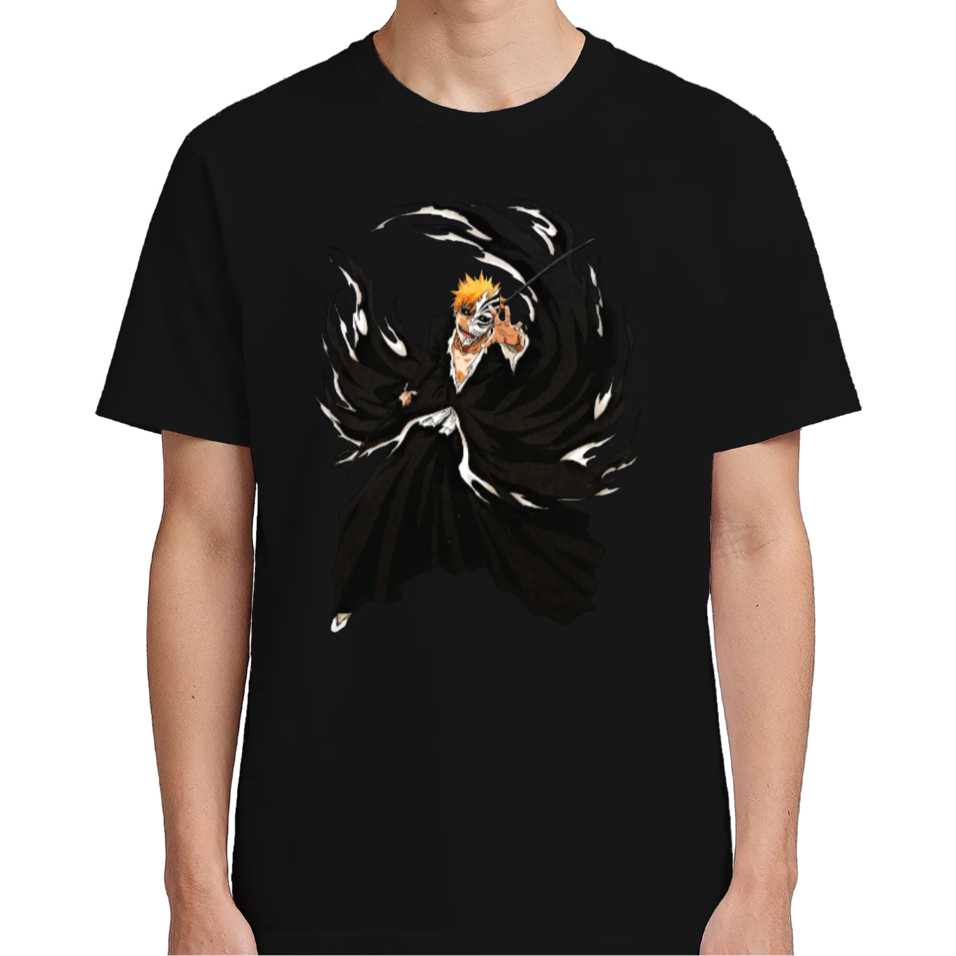 Camiseta Bleach Ichigo Kurosaki 100% Algodão - Imagem 5