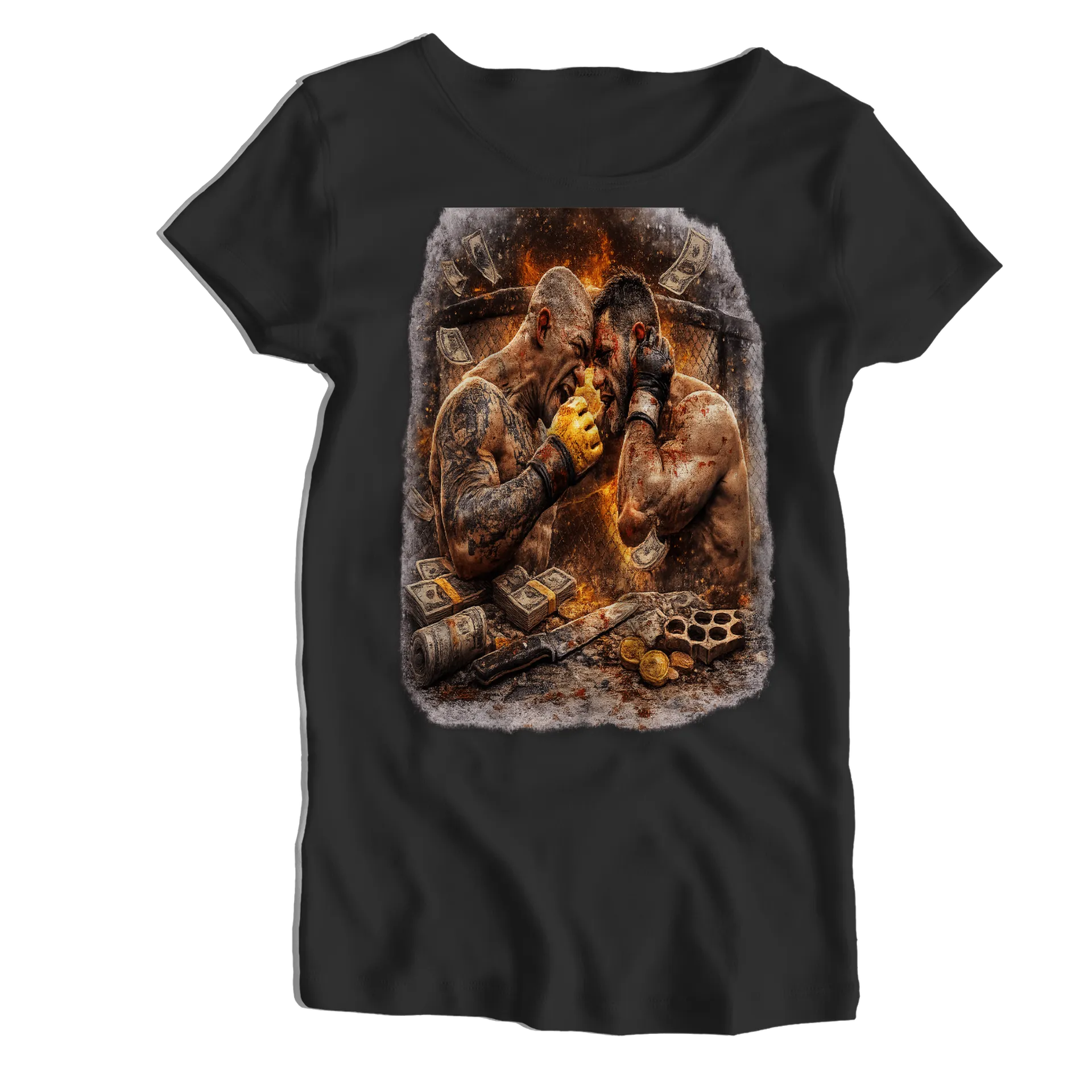 Babylook batalha sangrenta MMA de Wagnão