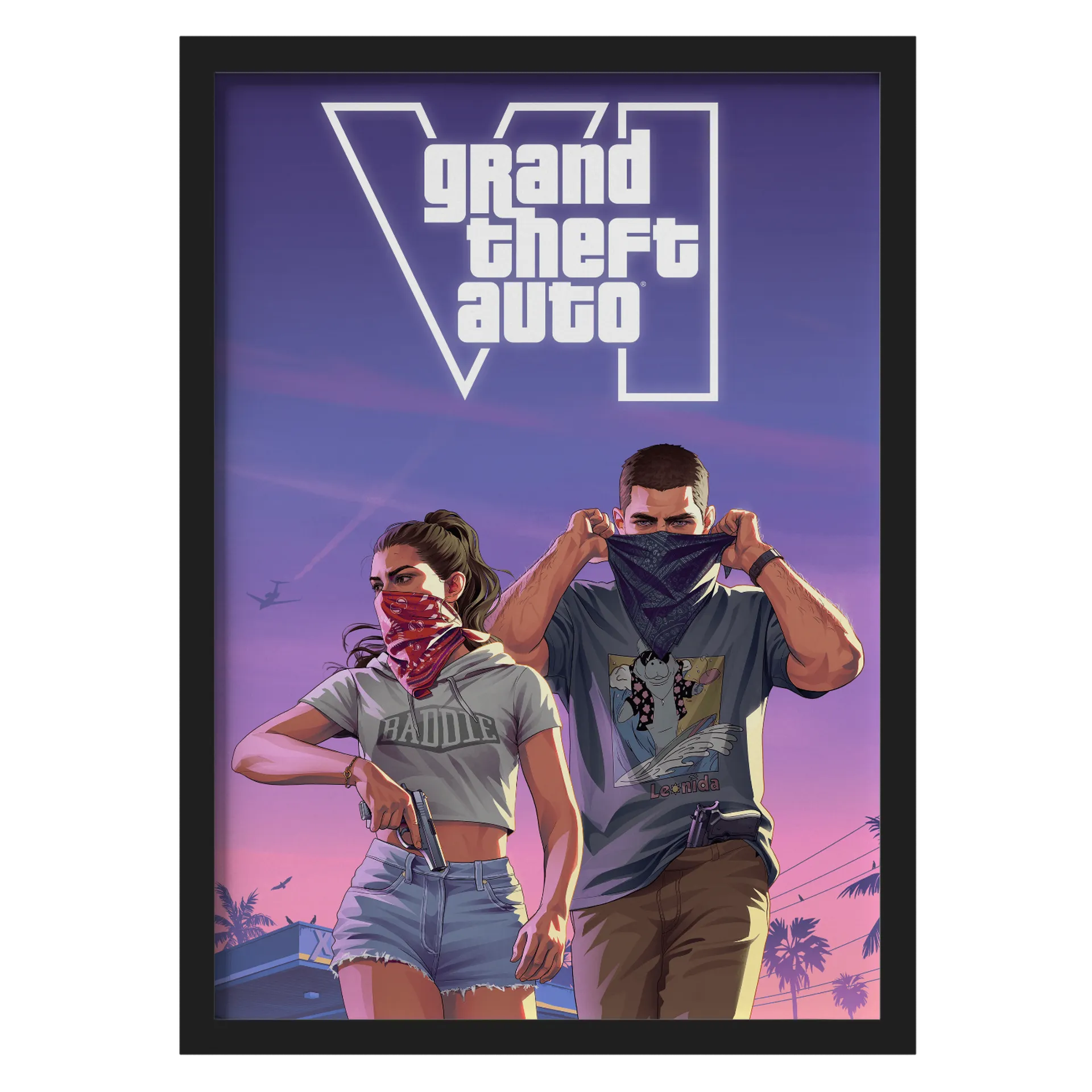 Quadro A3 personalizado Com Vidro de Aleatorista — imagem 1 de 3
