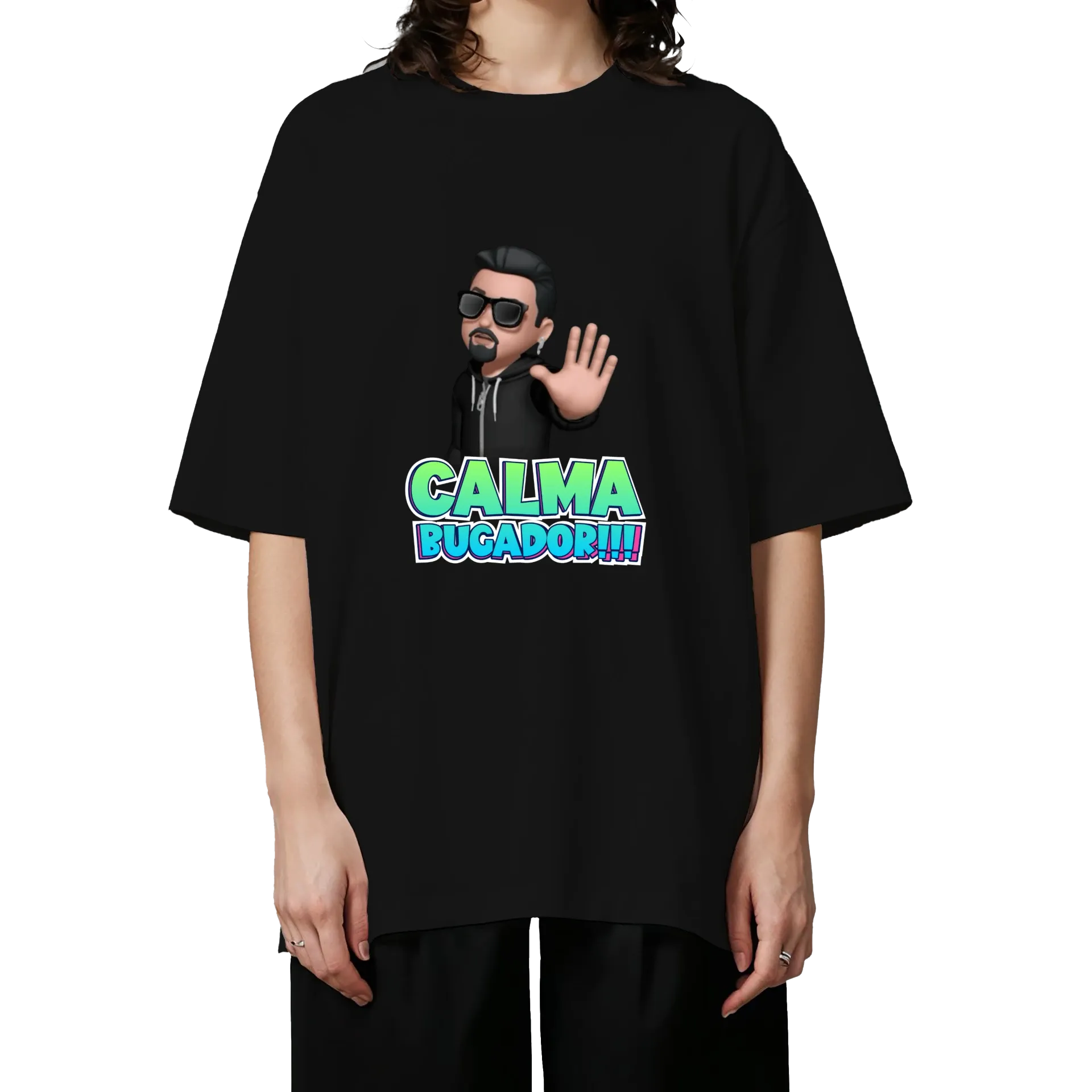 Camiseta Oversized Bugador - Imagem 3