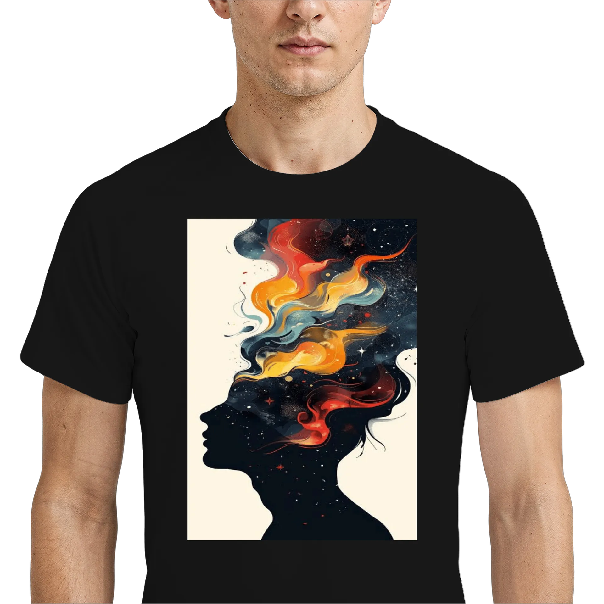 Camiseta Dry Fit Silhueta Criativa 100% Polyester - Imagem 4