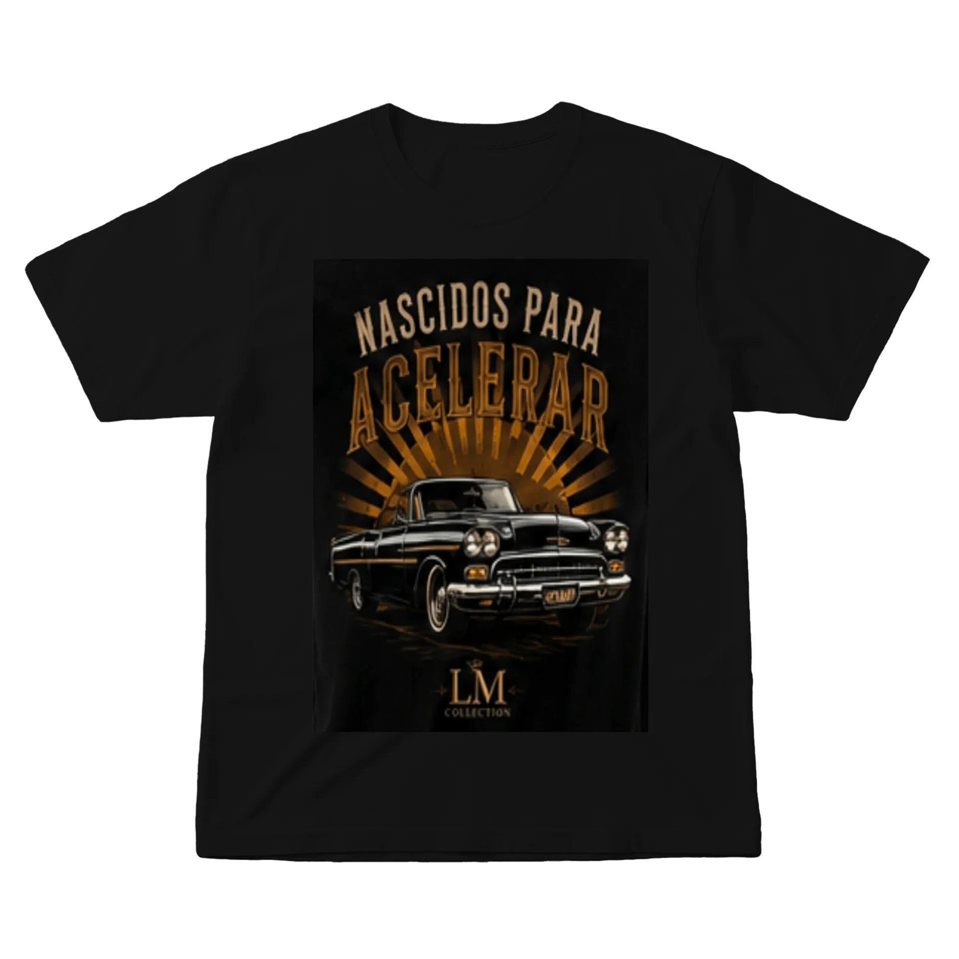 Camiseta Automóvel Clássico LM Collection 100% Algodão - Imagem 1
