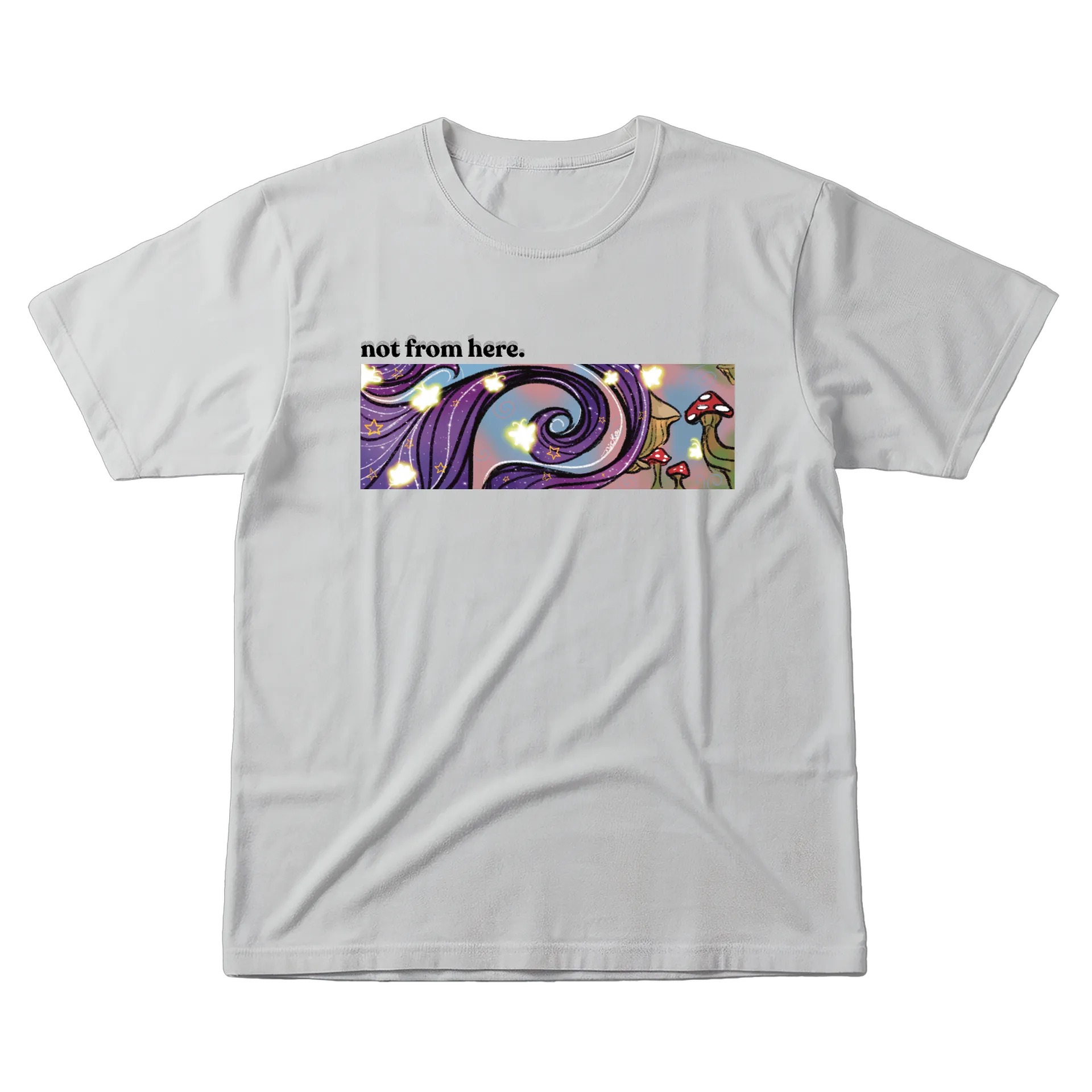 Camiseta NOT FROM HERE - Imagem 1