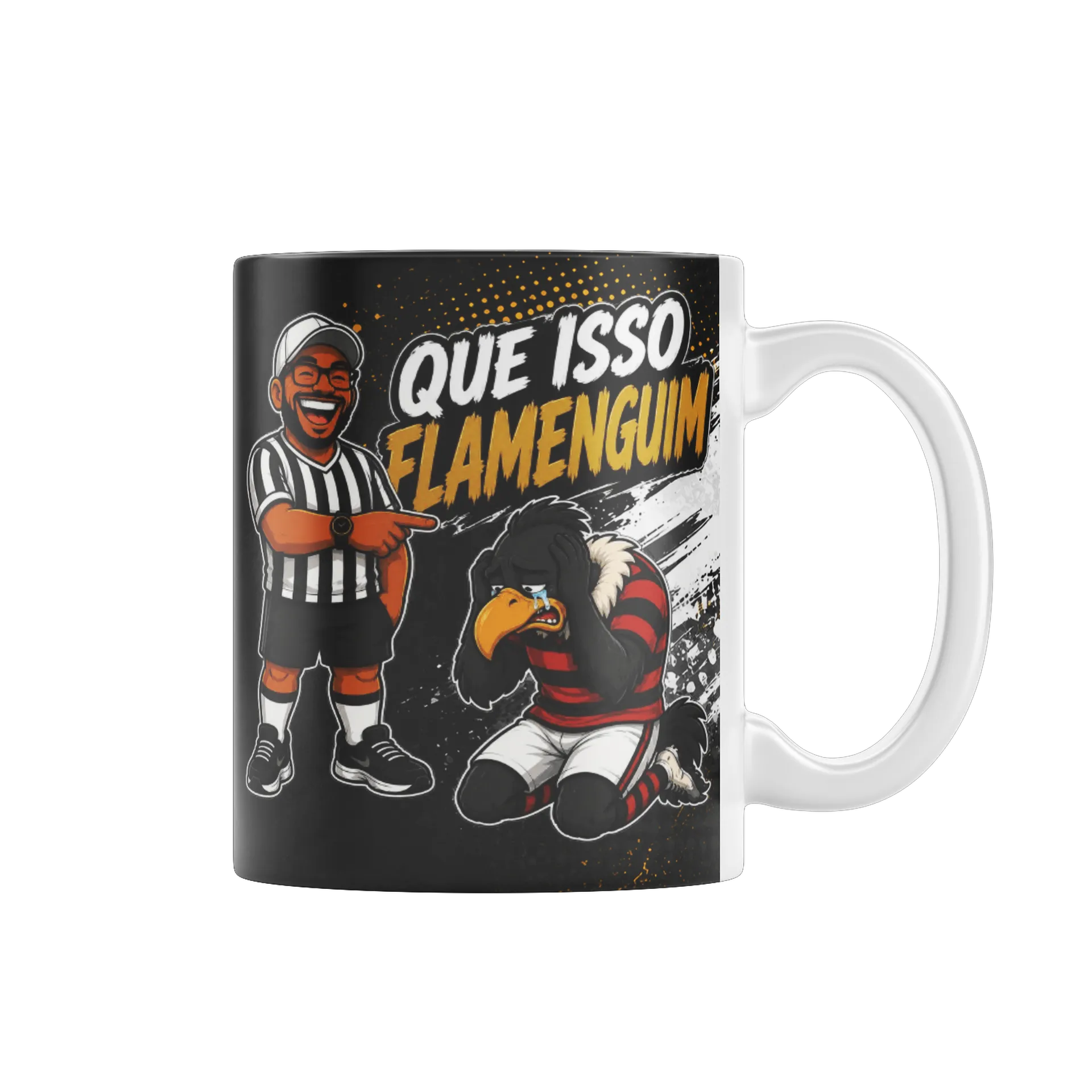 Caneca Que isso flamenguin  - Imagem 1