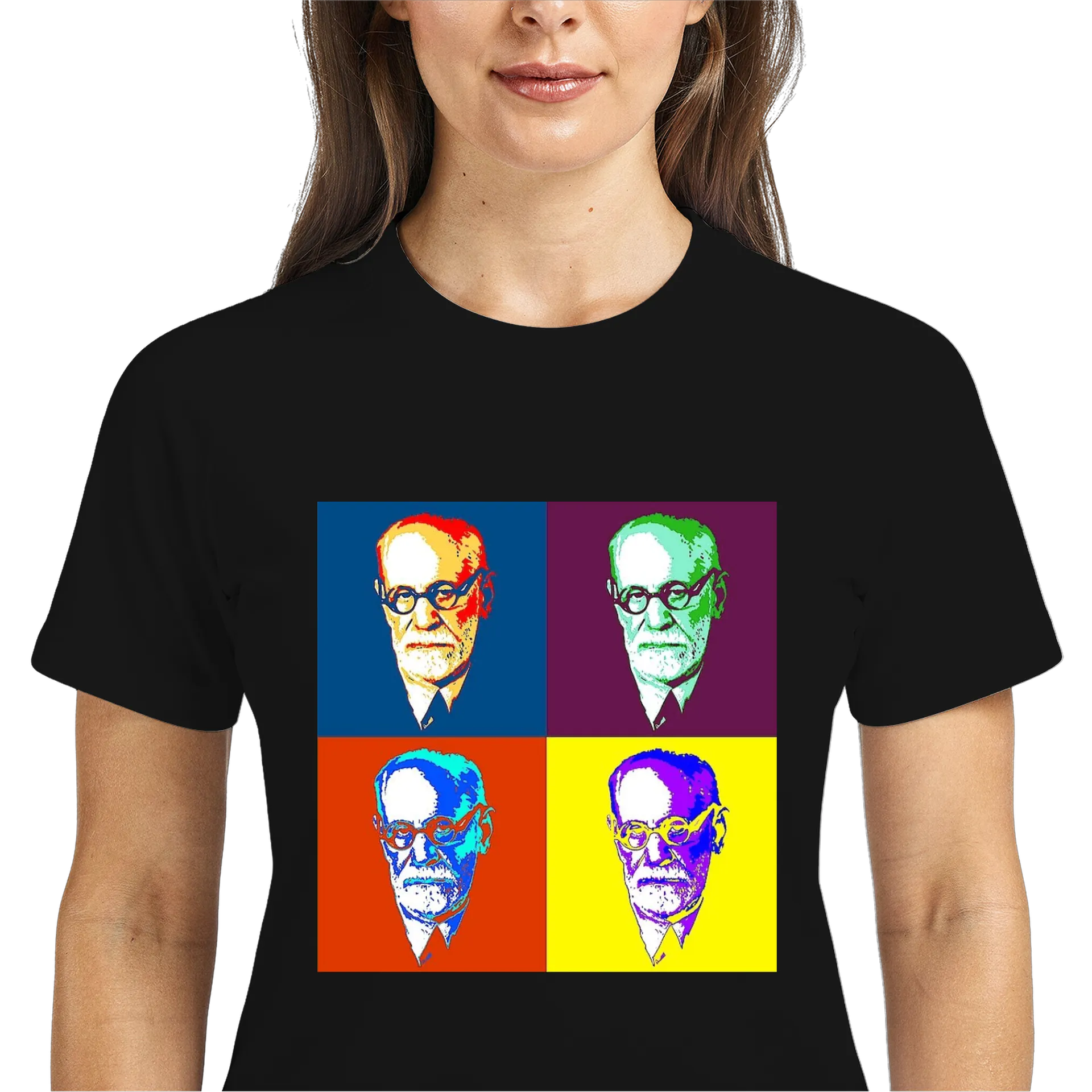 Camiseta Dry Fit Estampa Psicologia Colorida 100% Polyester - Imagem 3