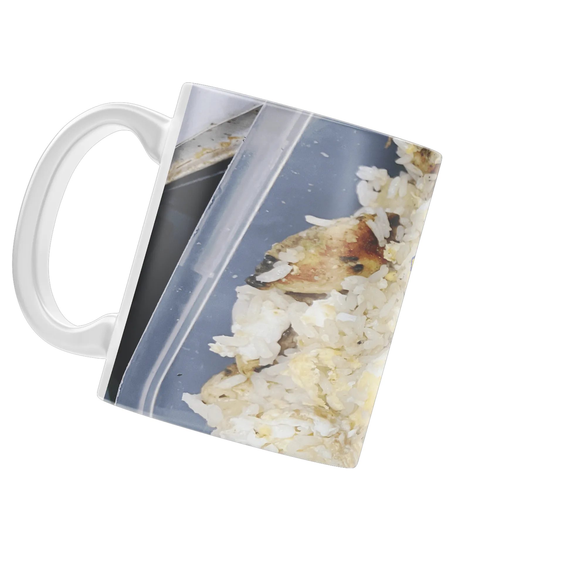 Caneca Porcelana Estampa VAI BRASário 325ml de Cookie — imagem 3 de 4