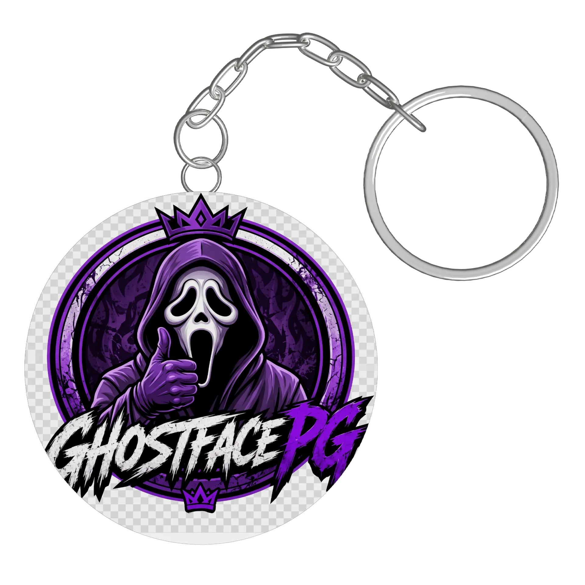 Chaveiro personalizado TABULEIRO GHOSTPG - Imagem 3