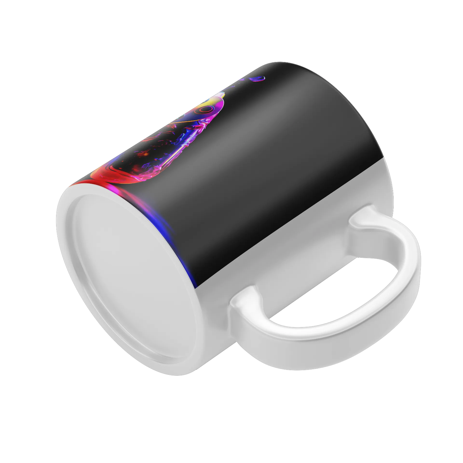 Caneca Porcelana Jogos Neon Controle 325ml de WillianBruchksGamer  — imagem 4 de 4