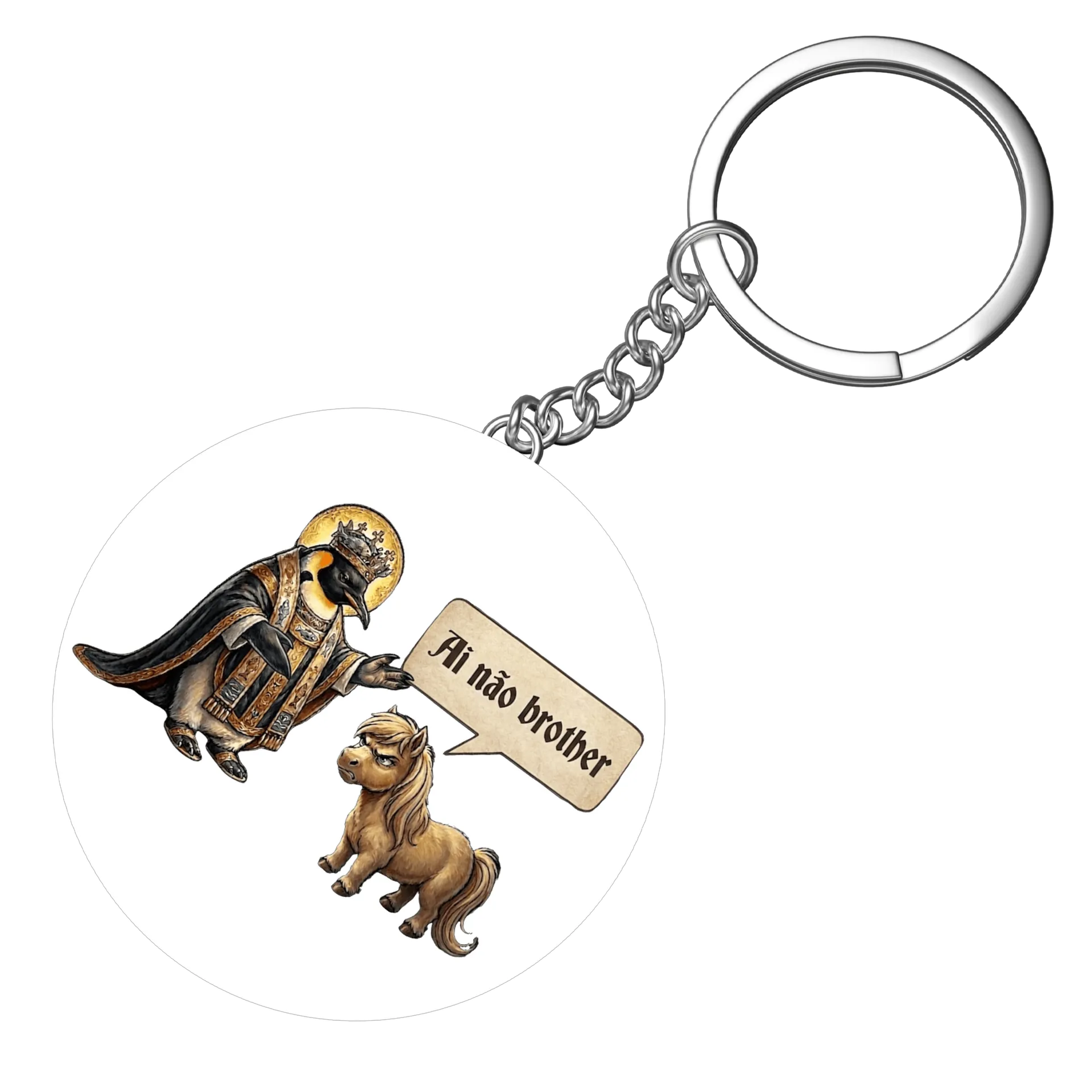 Chaveiro personalizado poney - Imagem 4