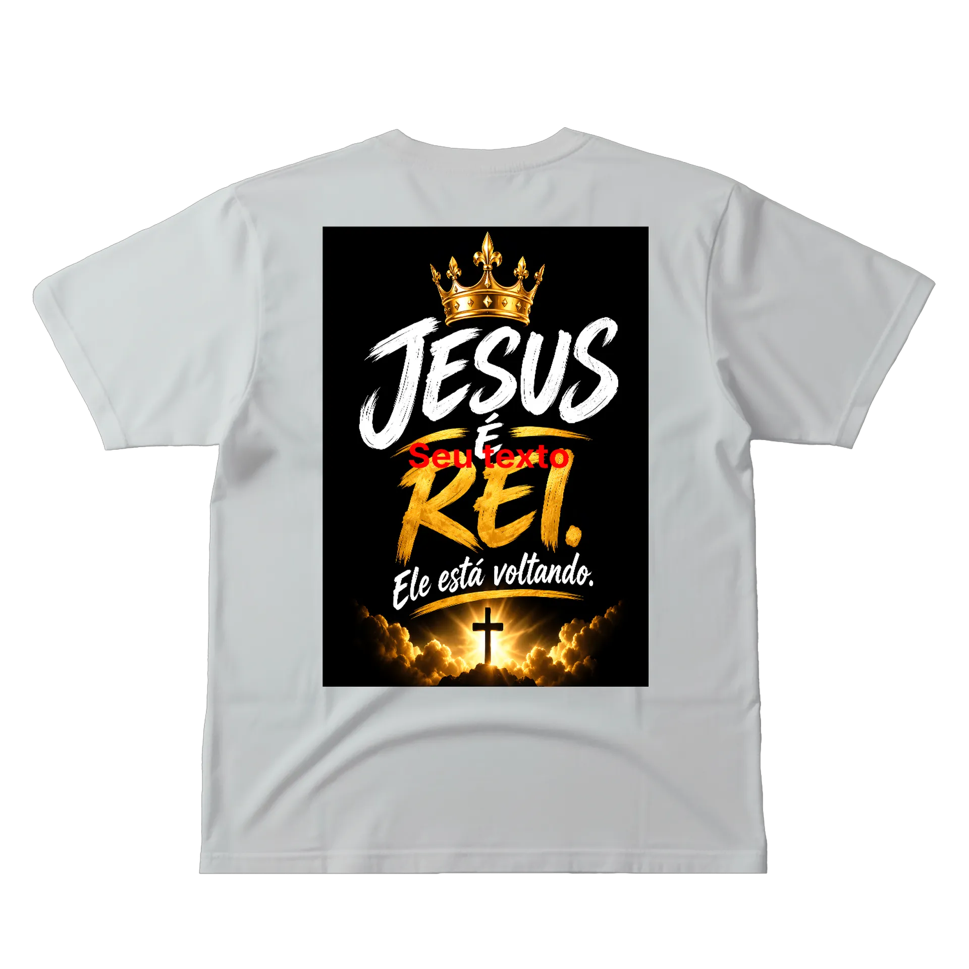 Camiseta patriota Vermelho 100% Algodão - Imagem 2