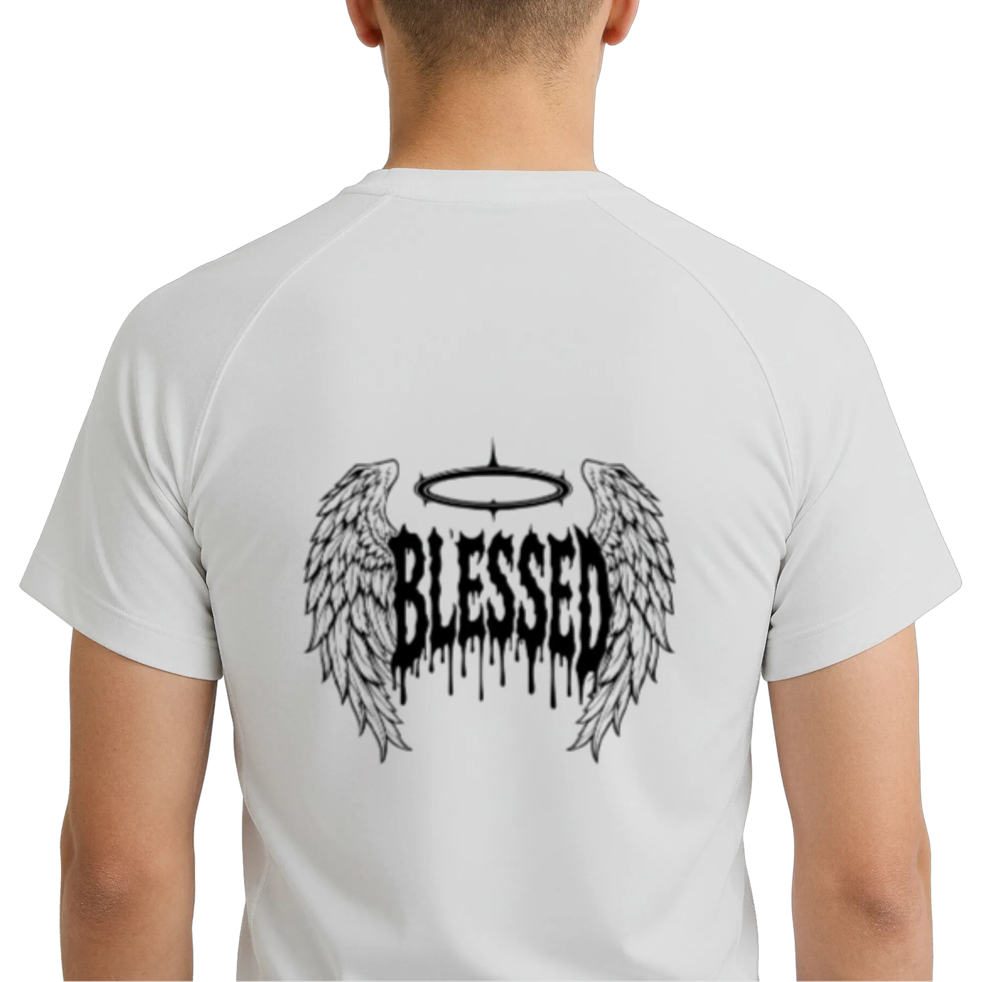 Camiseta Dry-Fit CMB "Blessed" - Branco - Imagem 6