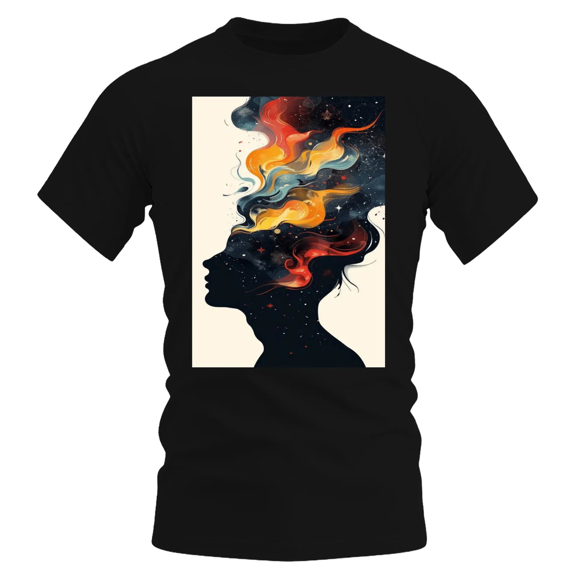 Camiseta Dry Fit Silhueta Criativa 100% Polyester de Luccas Henrique 