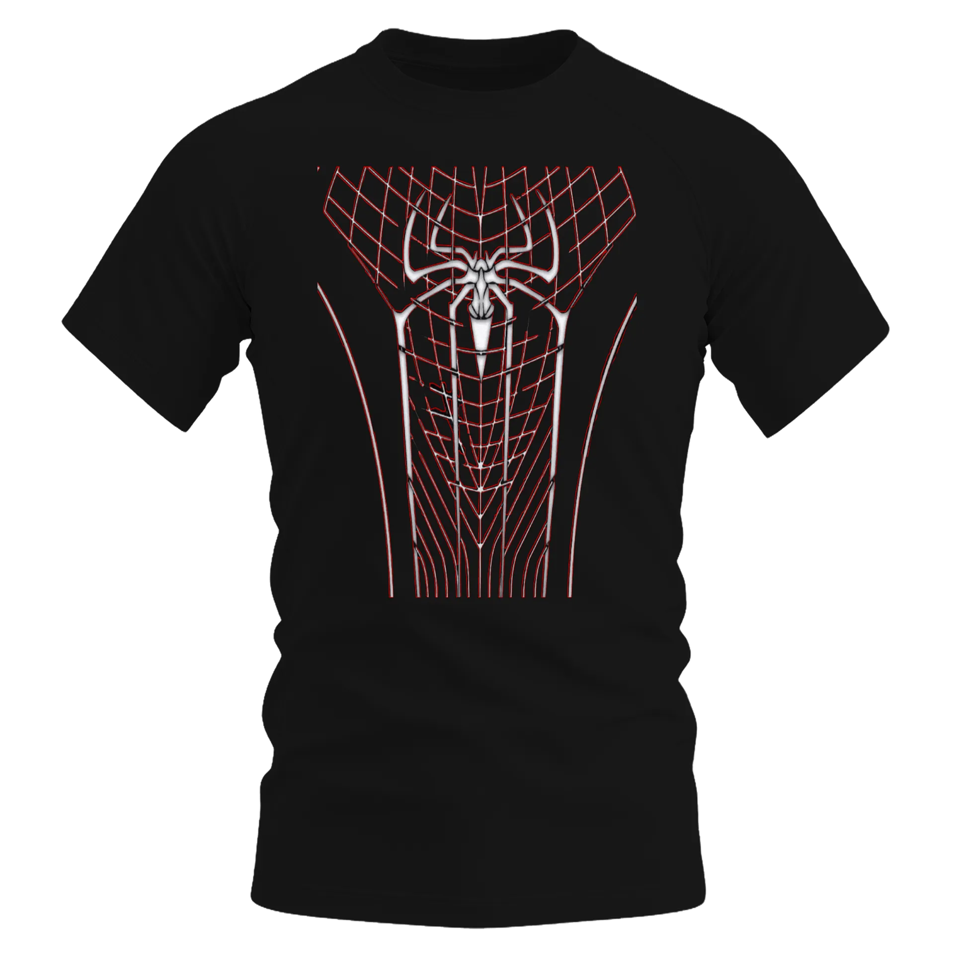 Camiseta Dry Fit Aranha Estilo Quadrinhos 100% Algodão - Imagem 1
