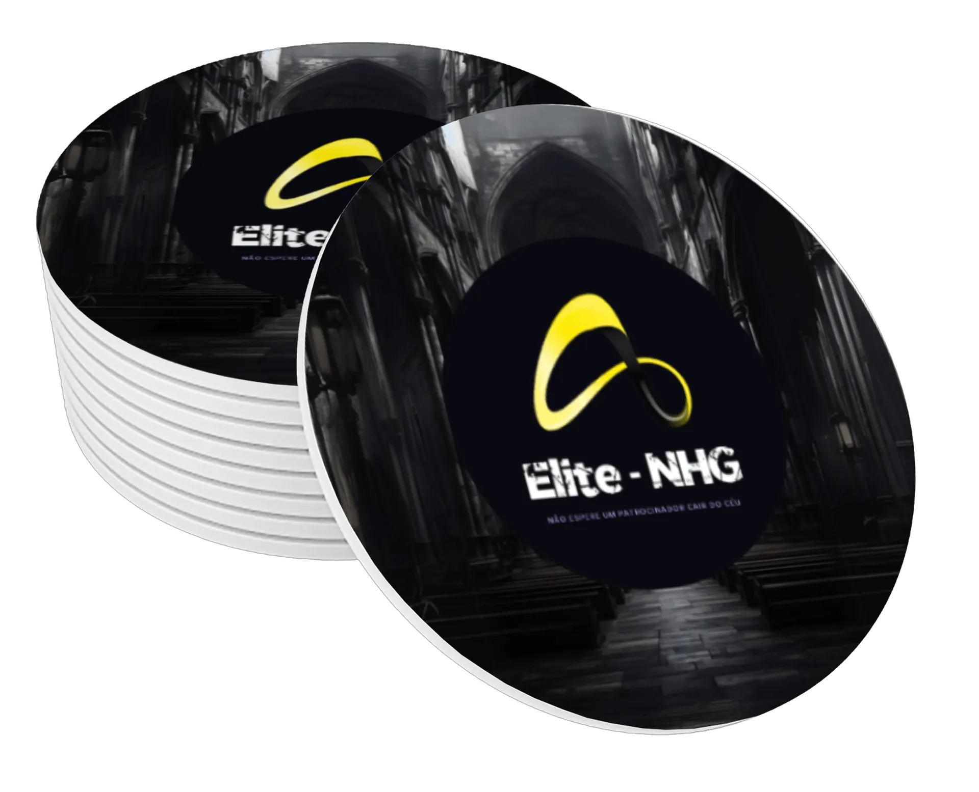Porta-copos Logo Elite NHG de Elite - NHG