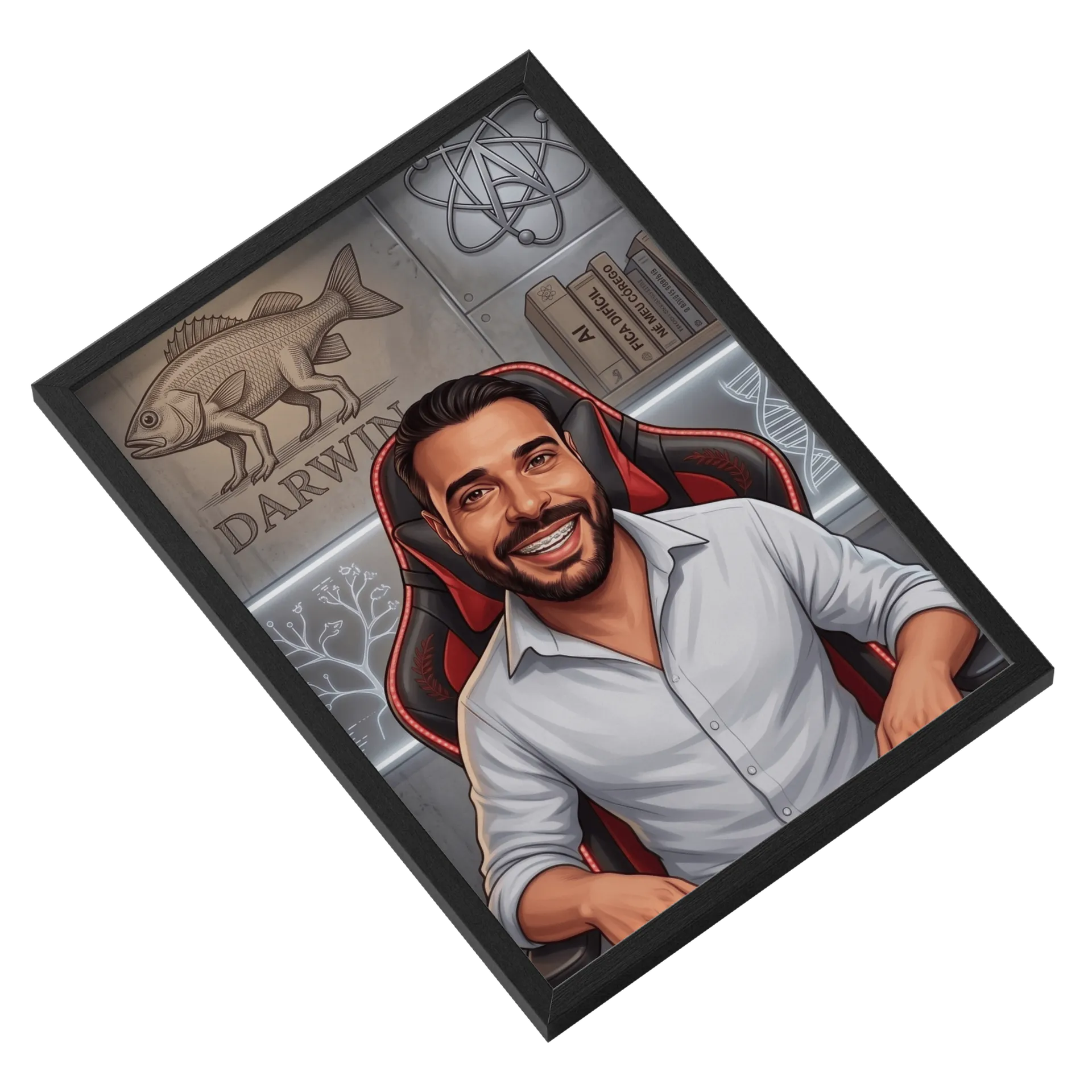 Quadro A3 personalizado Miranda - Imagem 2