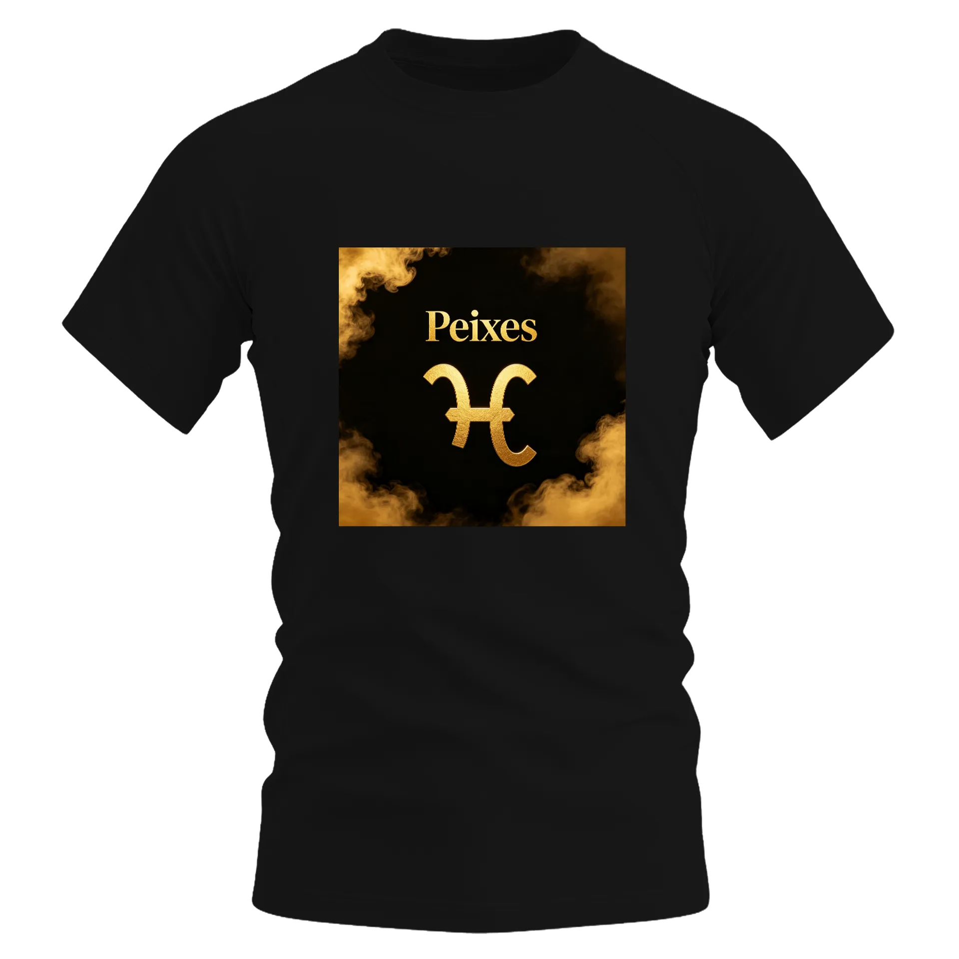 Camiseta Dry Fit Peixes Gold Logo 100% Poliéster - Imagem 1
