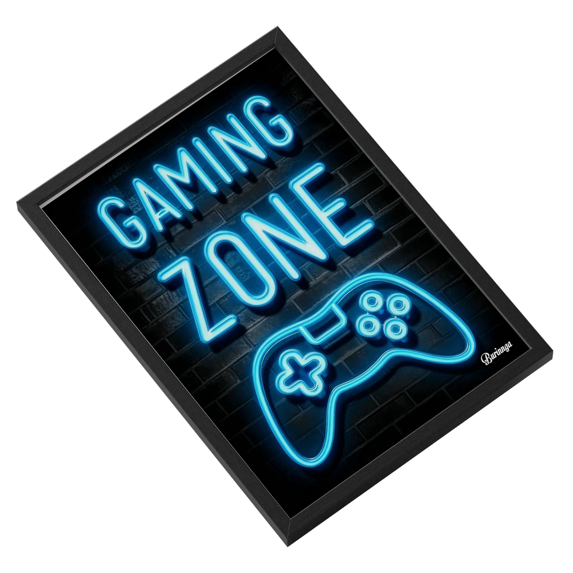 Quadro A3 personalizado 3D GAMING ZONE de Burinnga