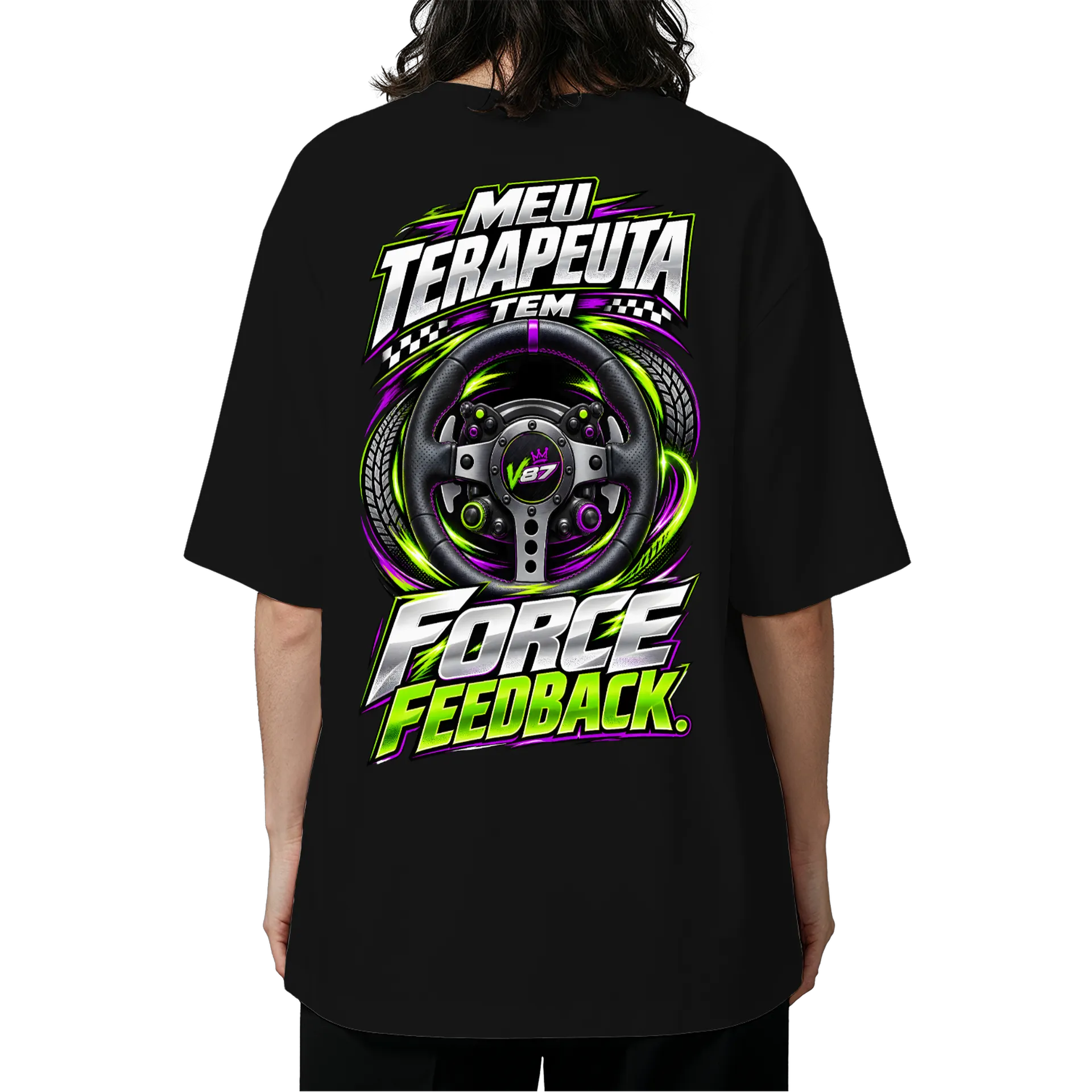 Camiseta Oversized FFB therapy - Imagem 5