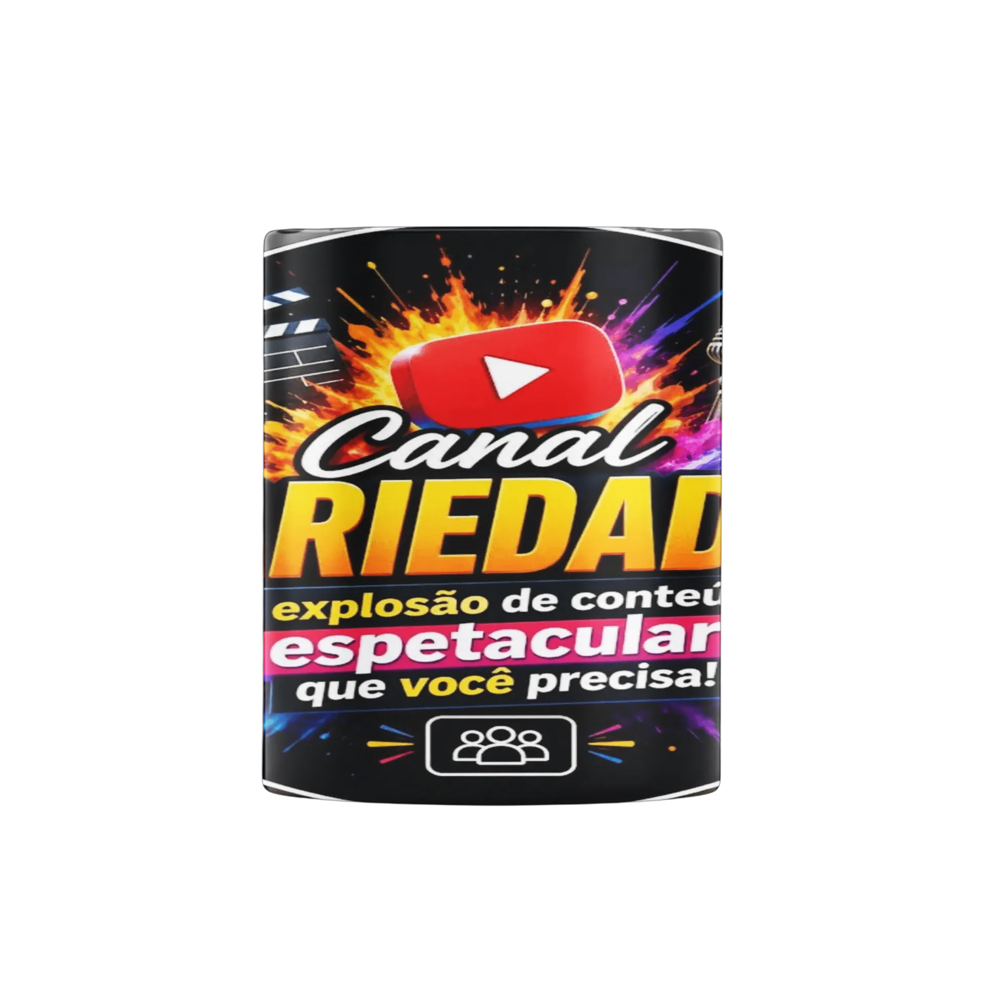 Caneca personalizada de Canal Variedades  — imagem 2 de 4