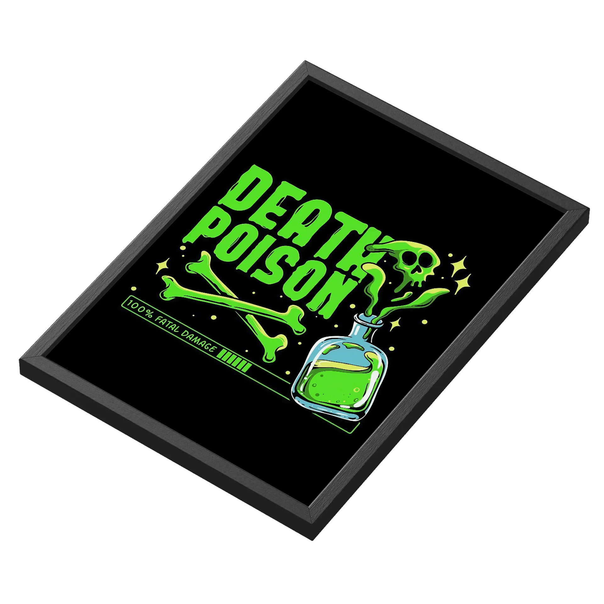 Quadro A3 Death Poison - Imagem 3