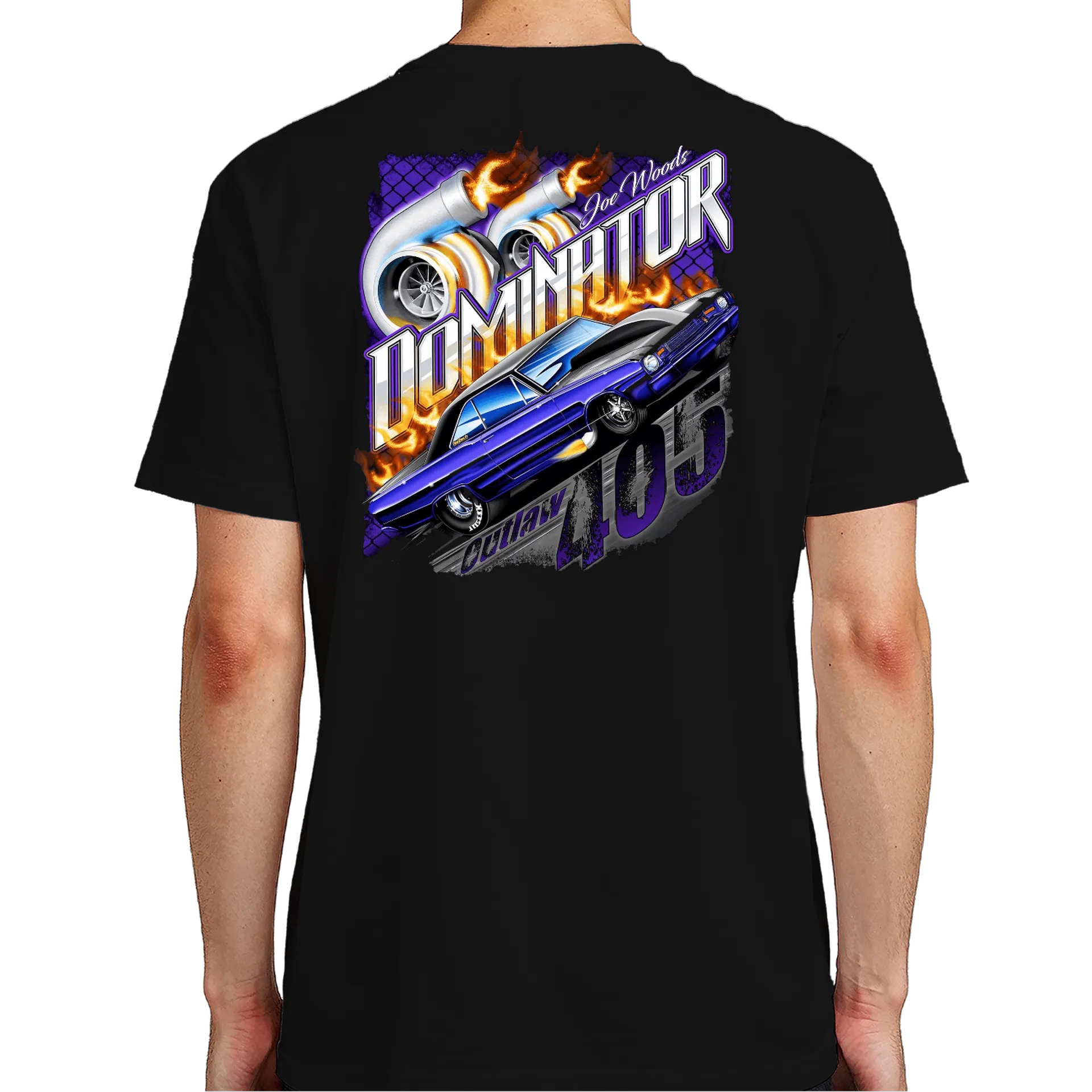Camiseta 405 Street Outlaws Dominator 100% algodão - Imagem 7