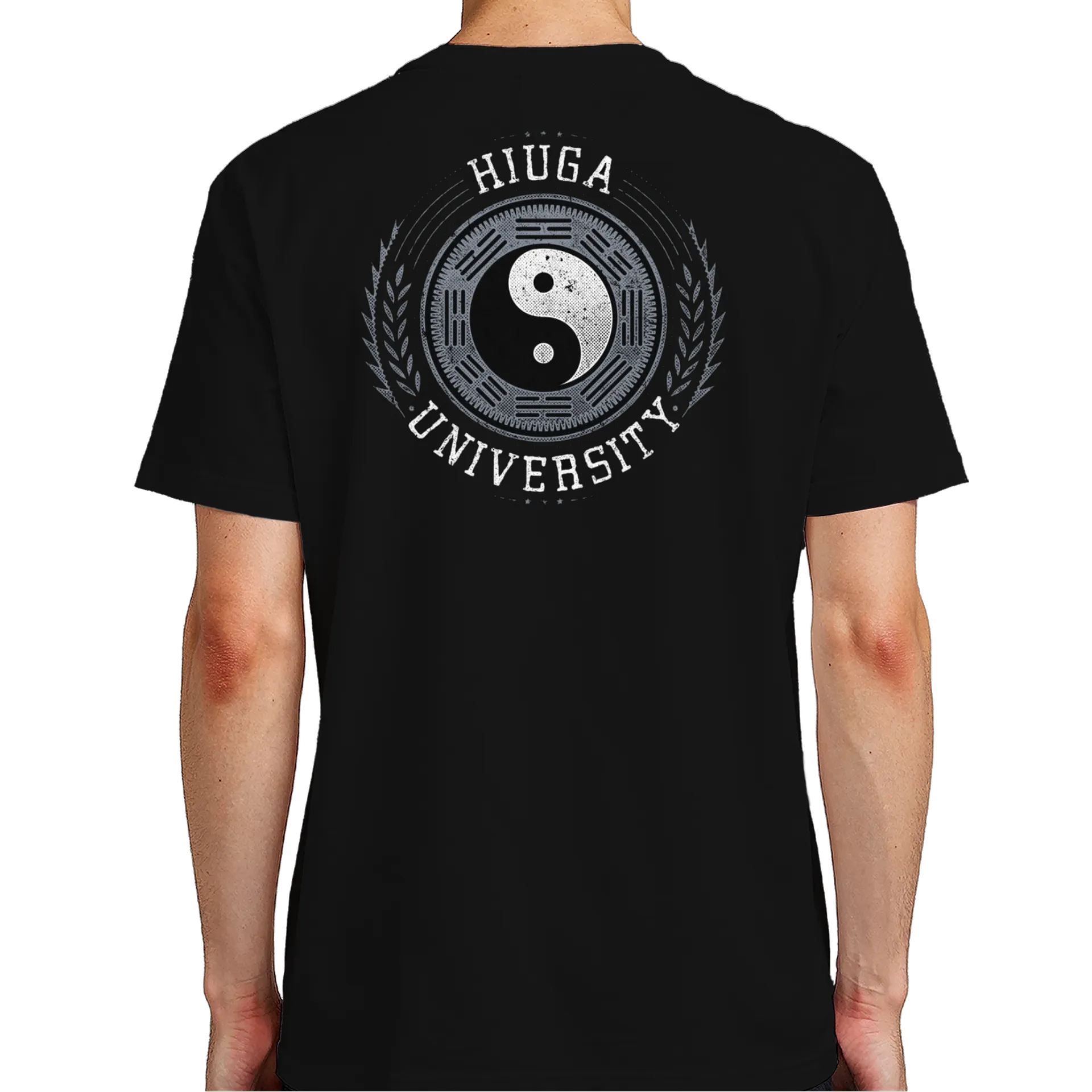 Camiseta Estampa Yin Yang Hiuga University 100% Algodão - Imagem 7