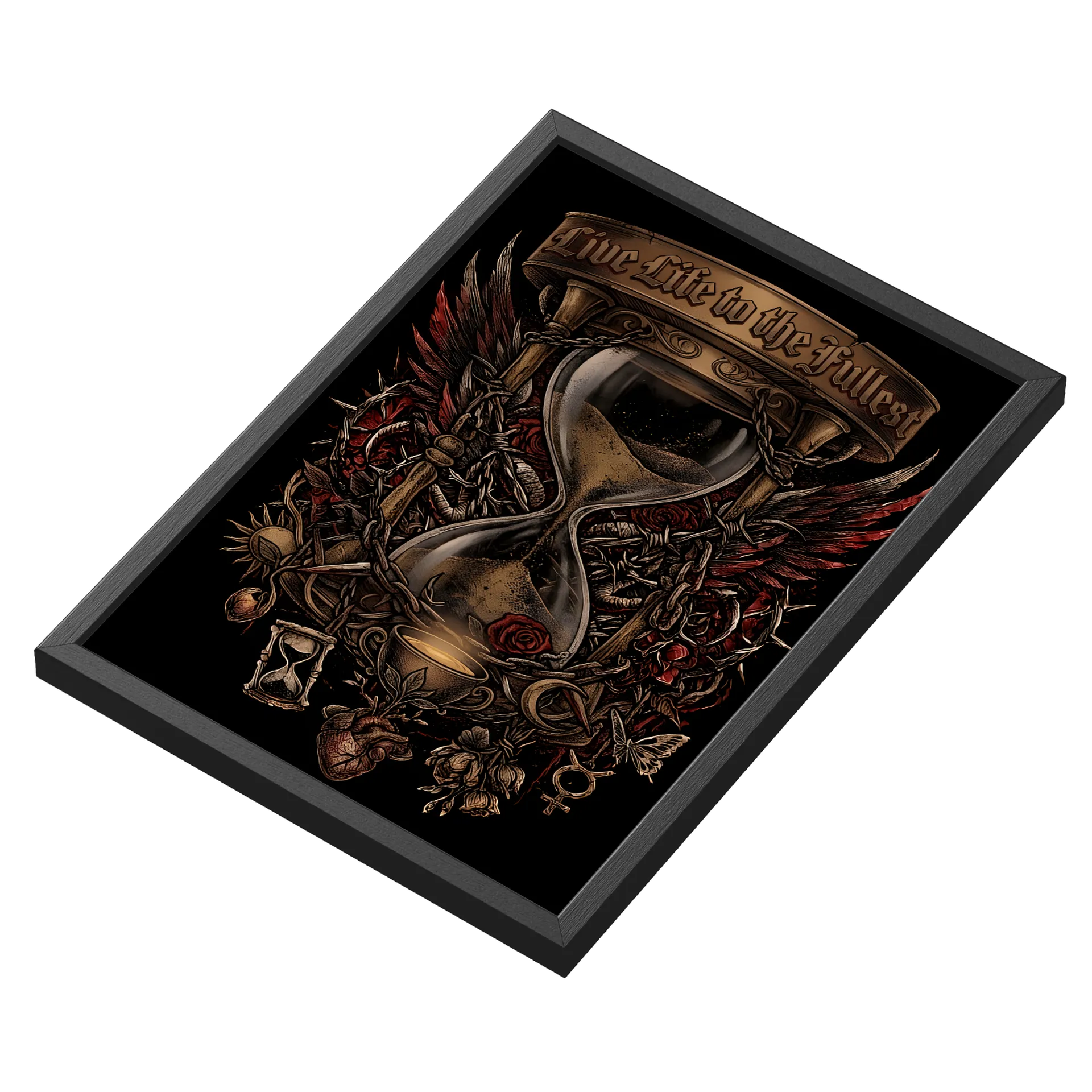 Quadro A3 personalizado Com Vidro - Imagem 3