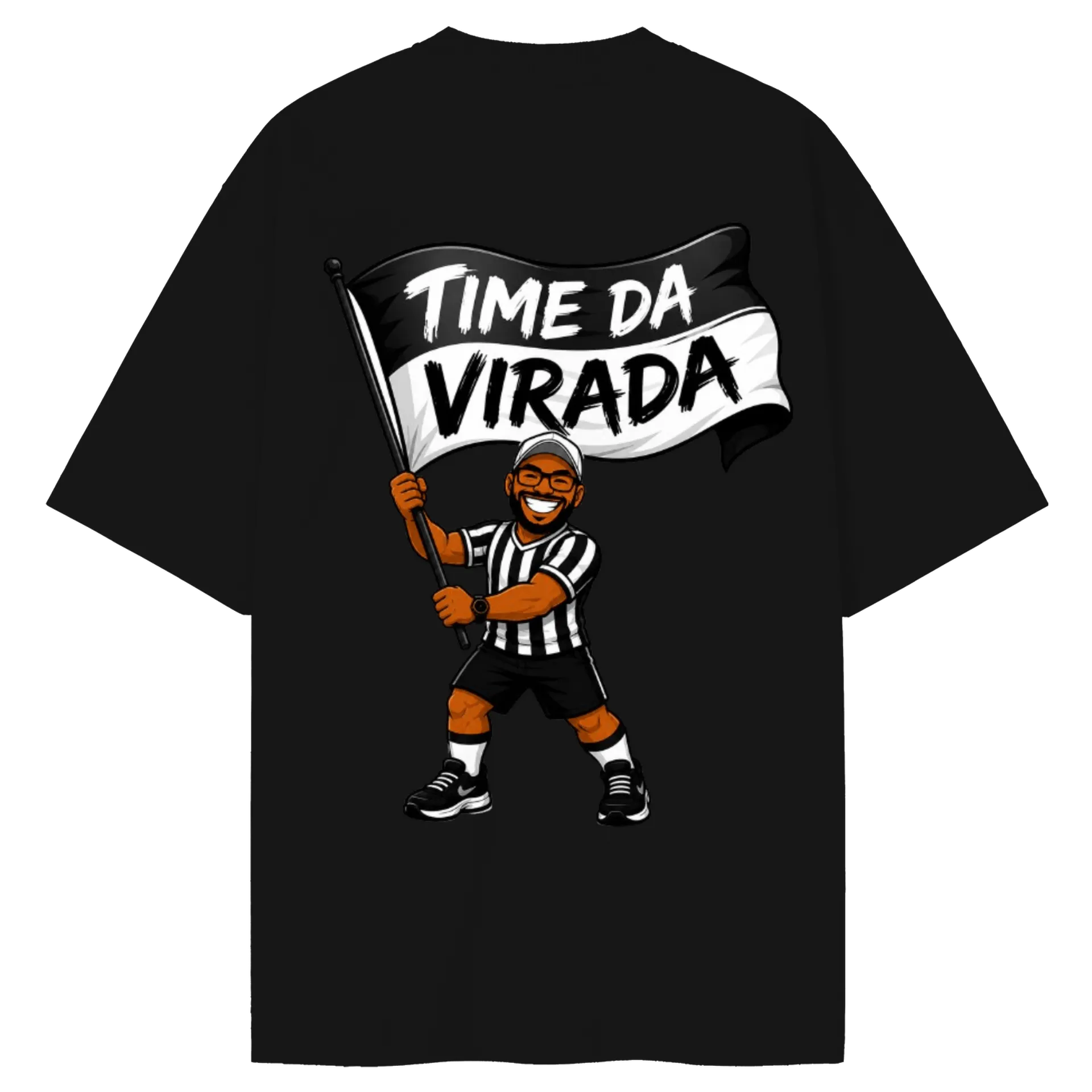 Camiseta Oversized time da virada - Imagem 2