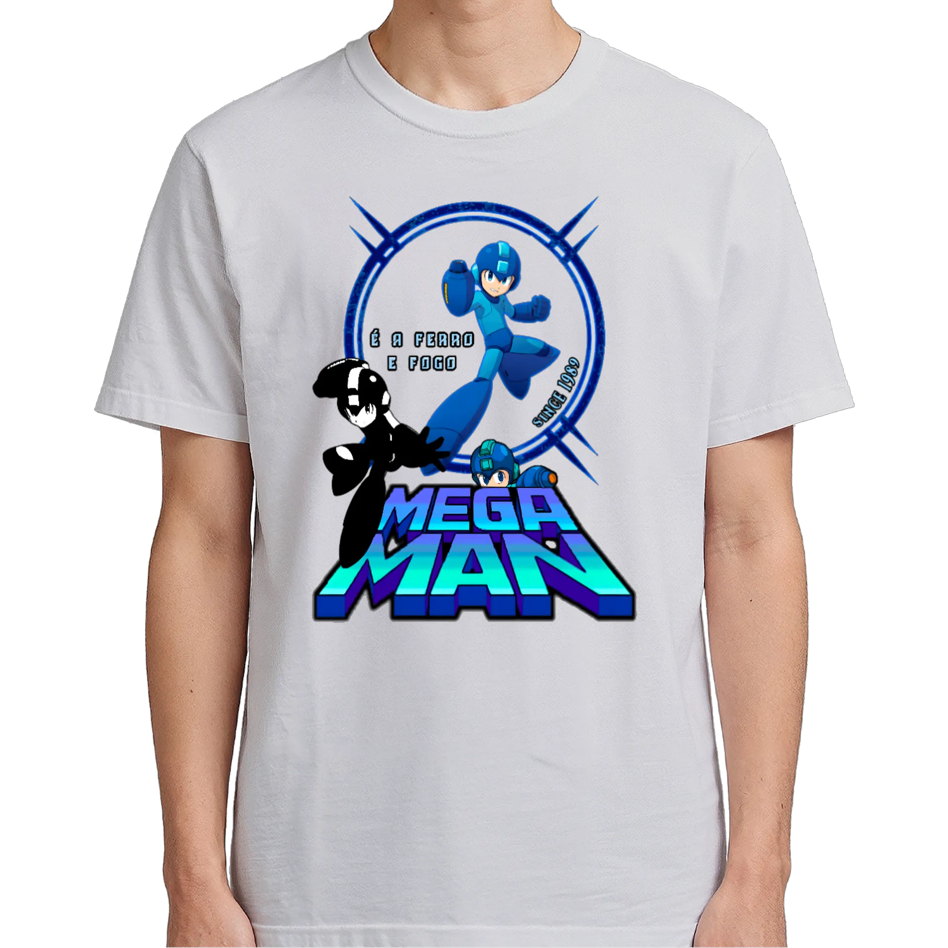 Camiseta (unissex) Megaman - Imagem 4