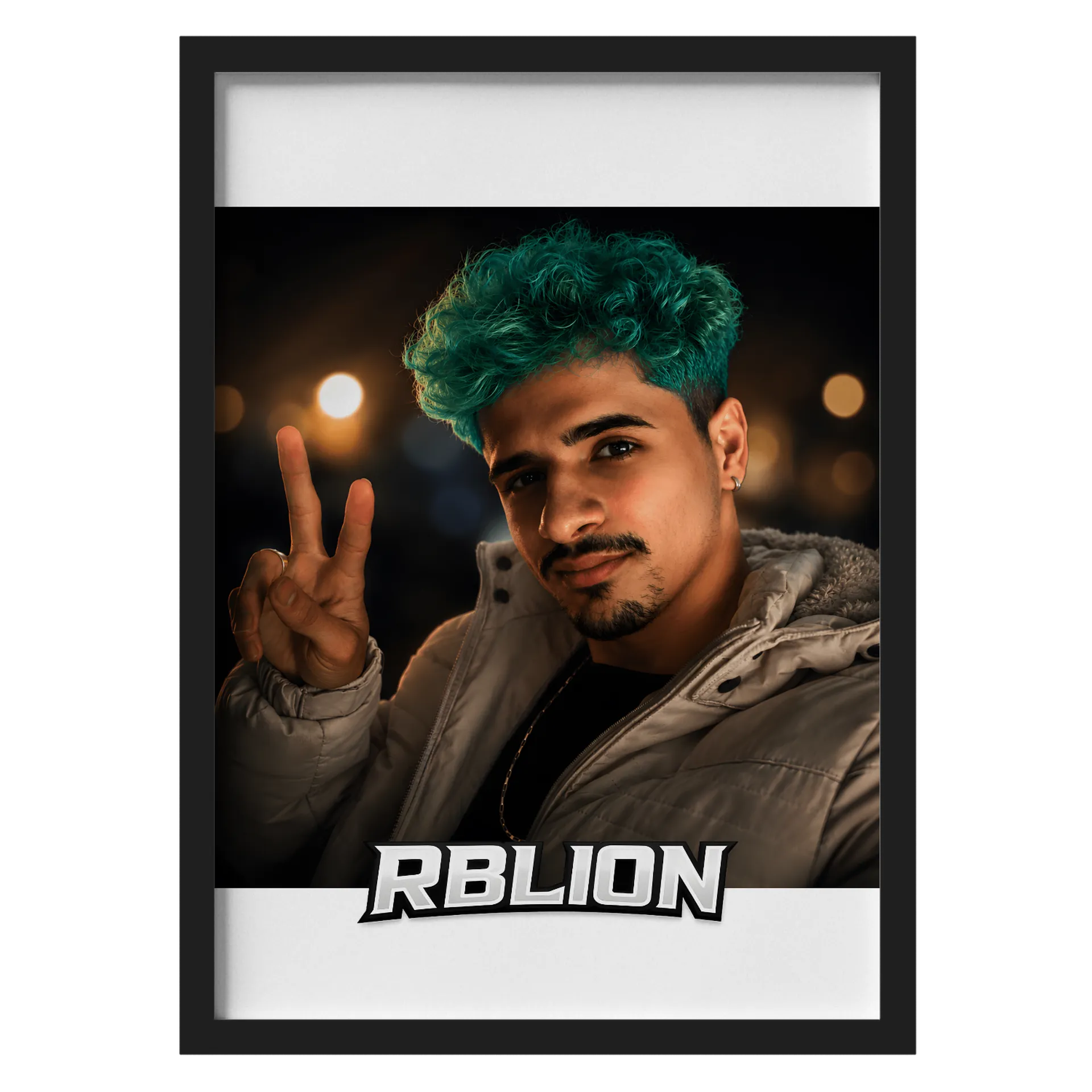Quadro A3 personalizado Com Vidro - Imagem 1