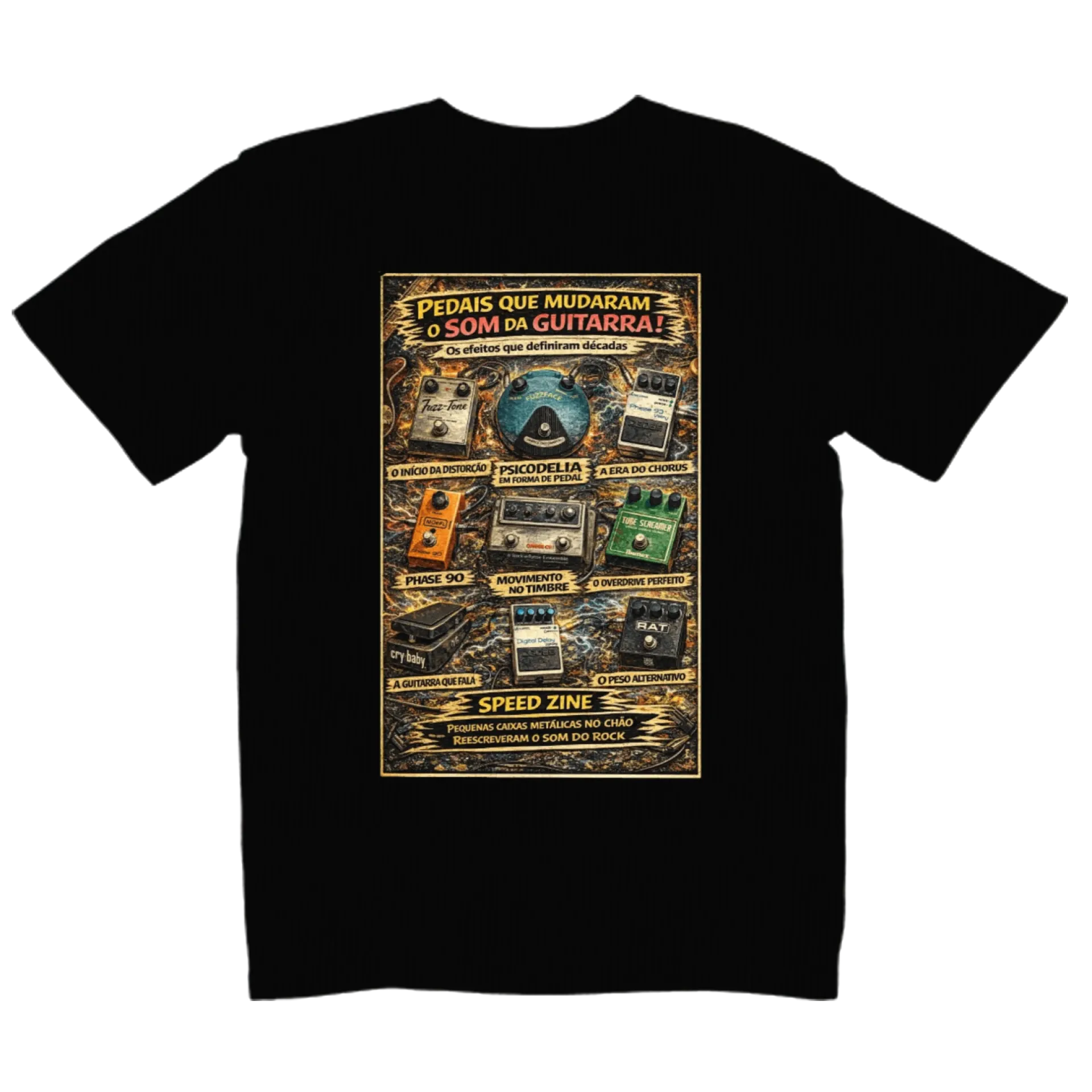 Camiseta Speed Zine 1 de Fernando Carvalho 