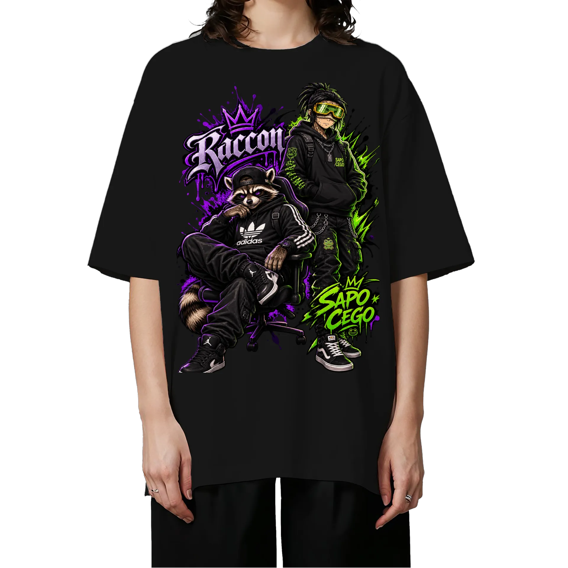 Camiseta Oversized Sapo Cego - Imagem 3