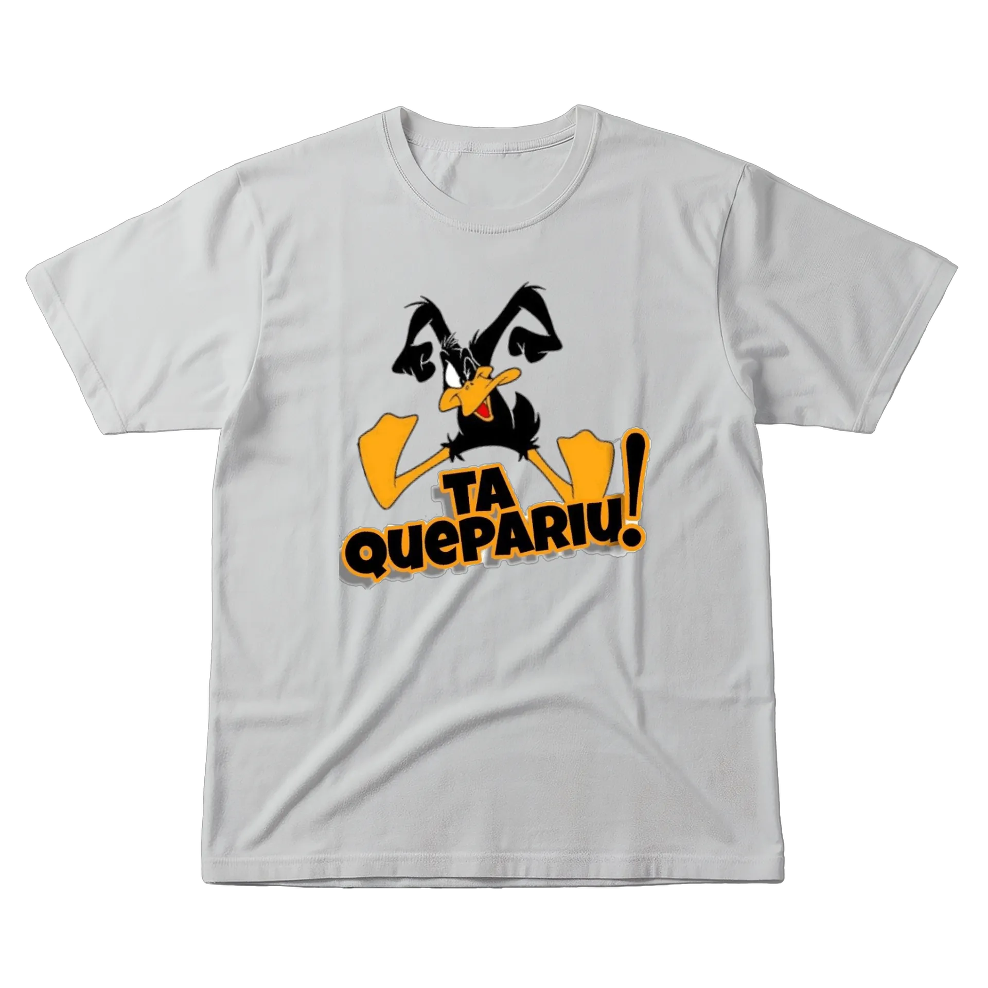 Camiseta Estampa Pato Ta Quepariu 100% Algodão - Imagem 1