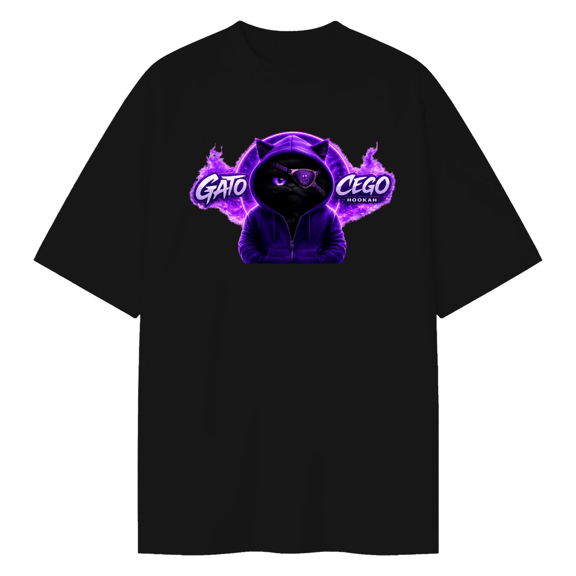 Gato Oversized #01 de Gato Cego Hookah Store — imagem 1 de 6