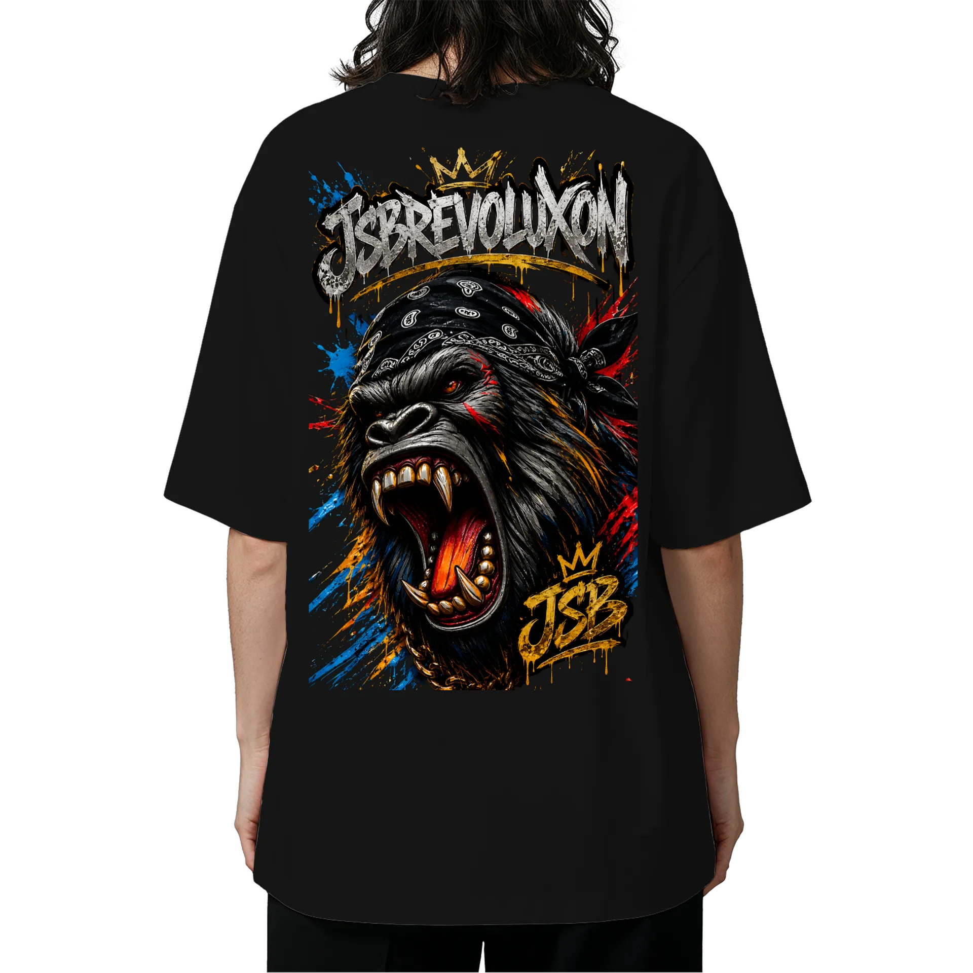 Camiseta jsbrevoluxon Oversized - Imagem 5