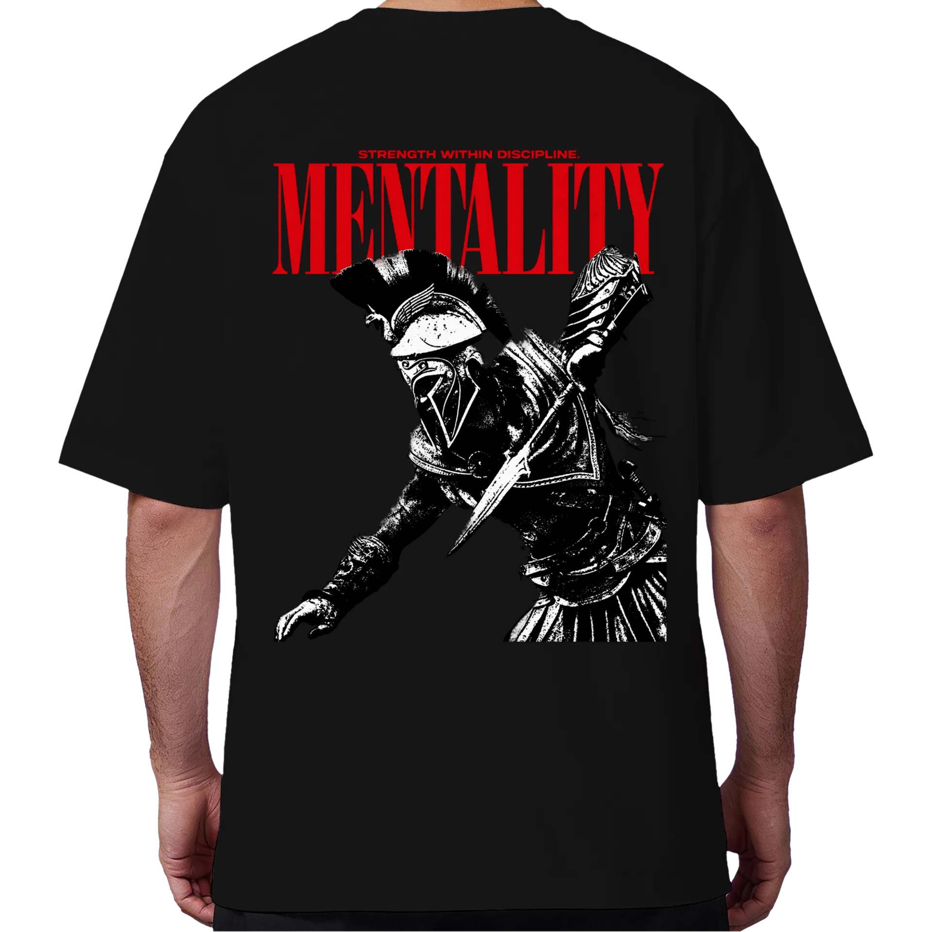 Camiseta Oversized Guerreiro Romano Mentality - Imagem 6