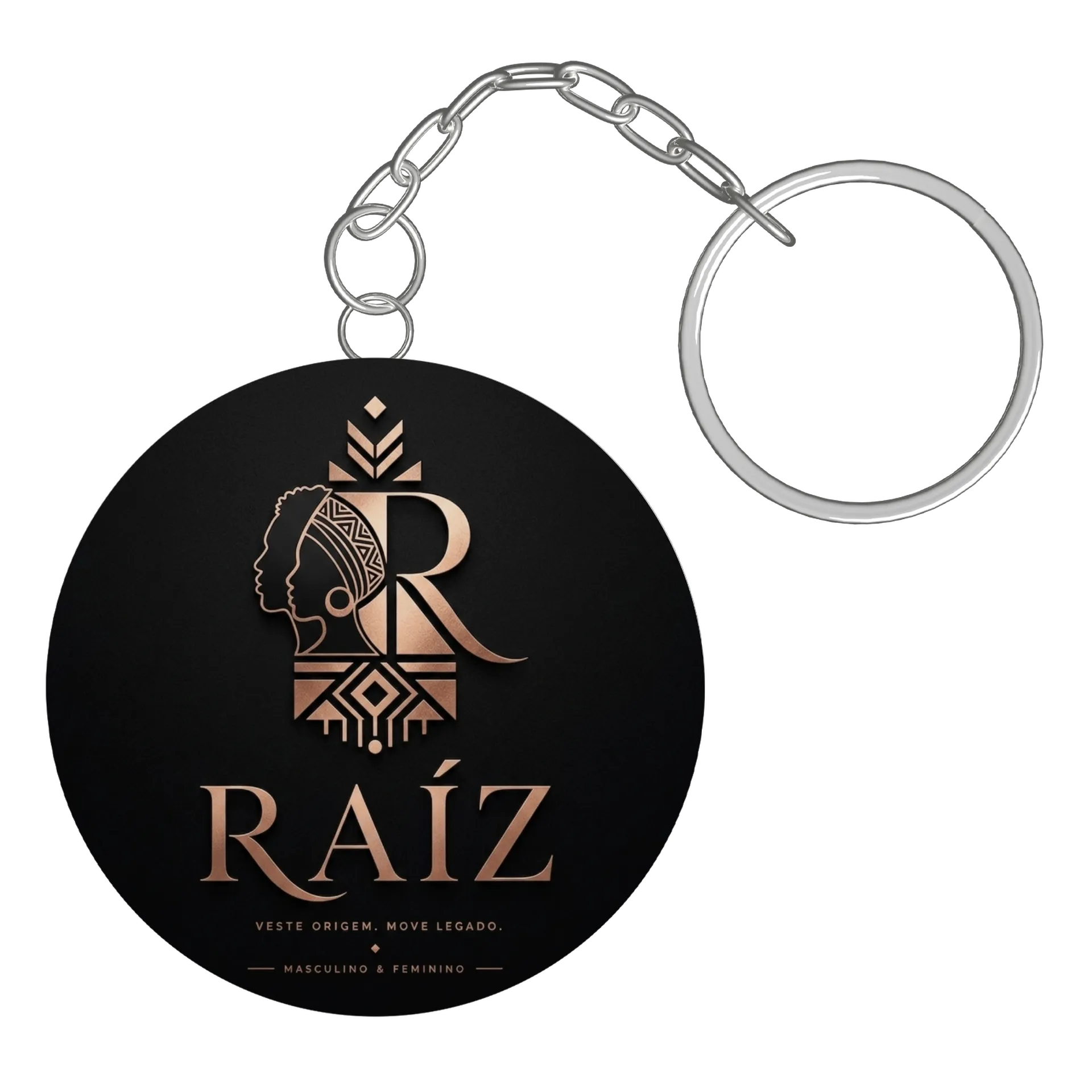 Chaveiro personalizado de raizvestelegado — imagem 2 de 3