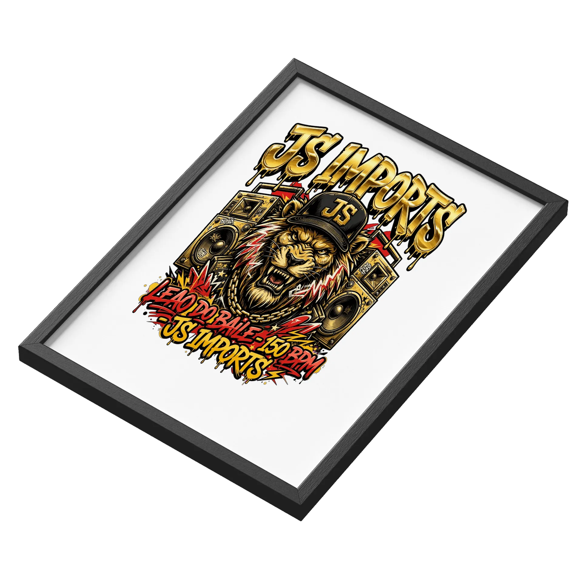 Quadro A3 personalizado Com Vidro - Imagem 3