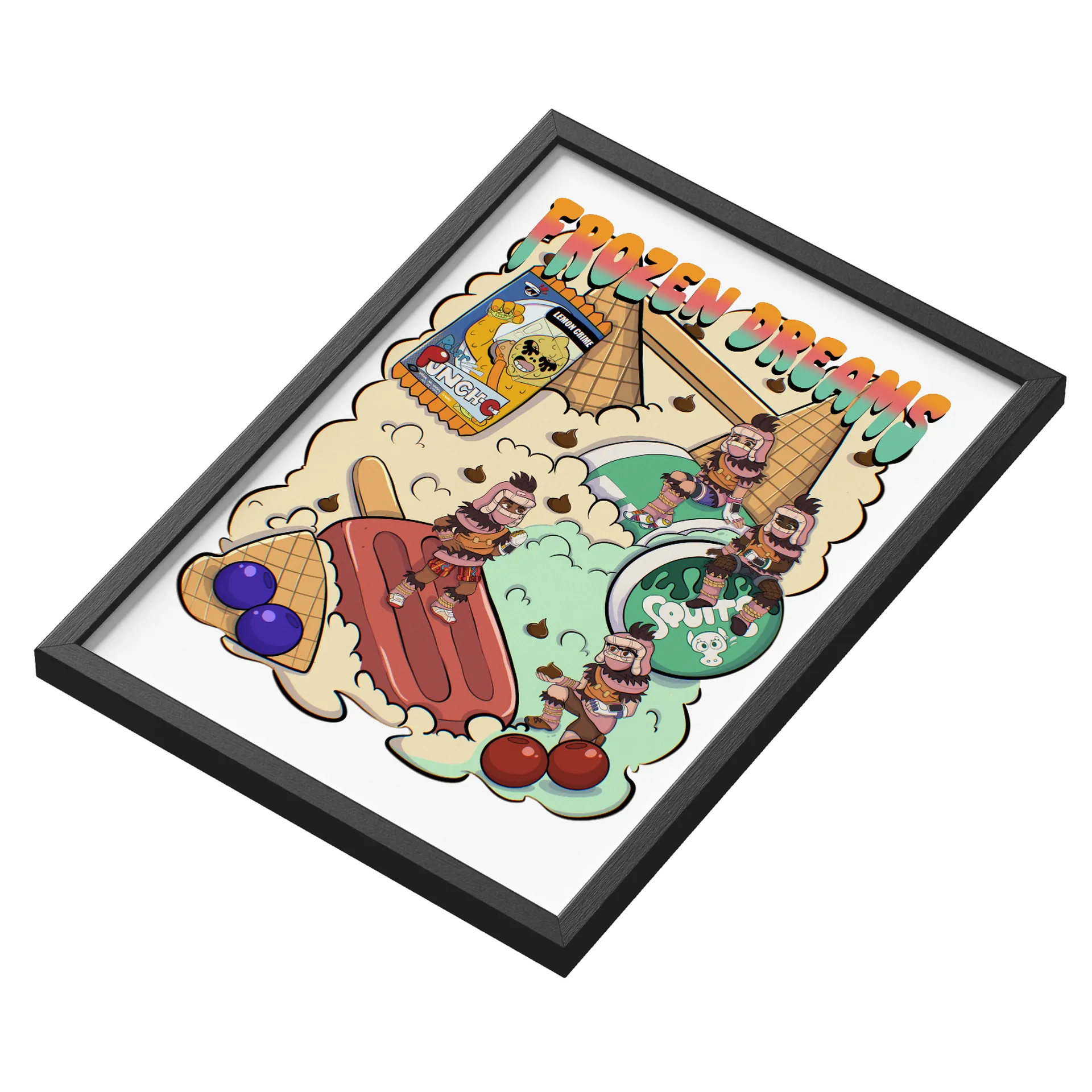 Quadro A3 Grounded 2 Frozen Dreams - Imagem 3