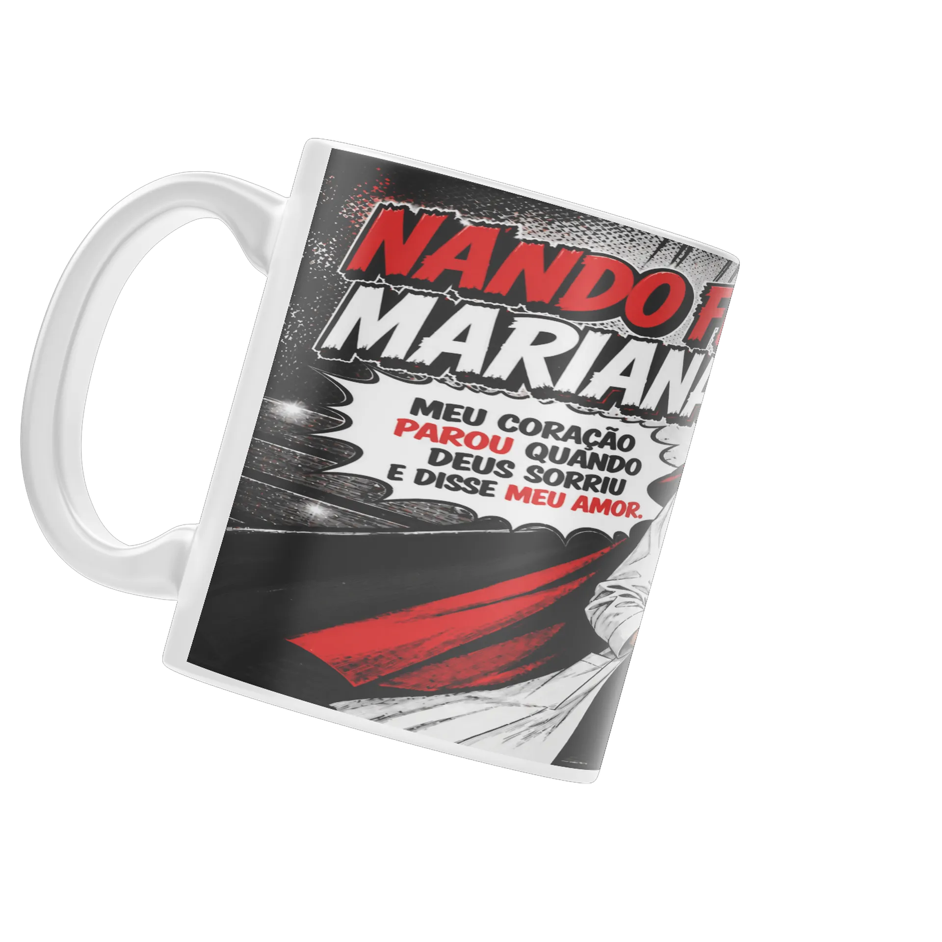 Caneca personalizada de Nando Flores