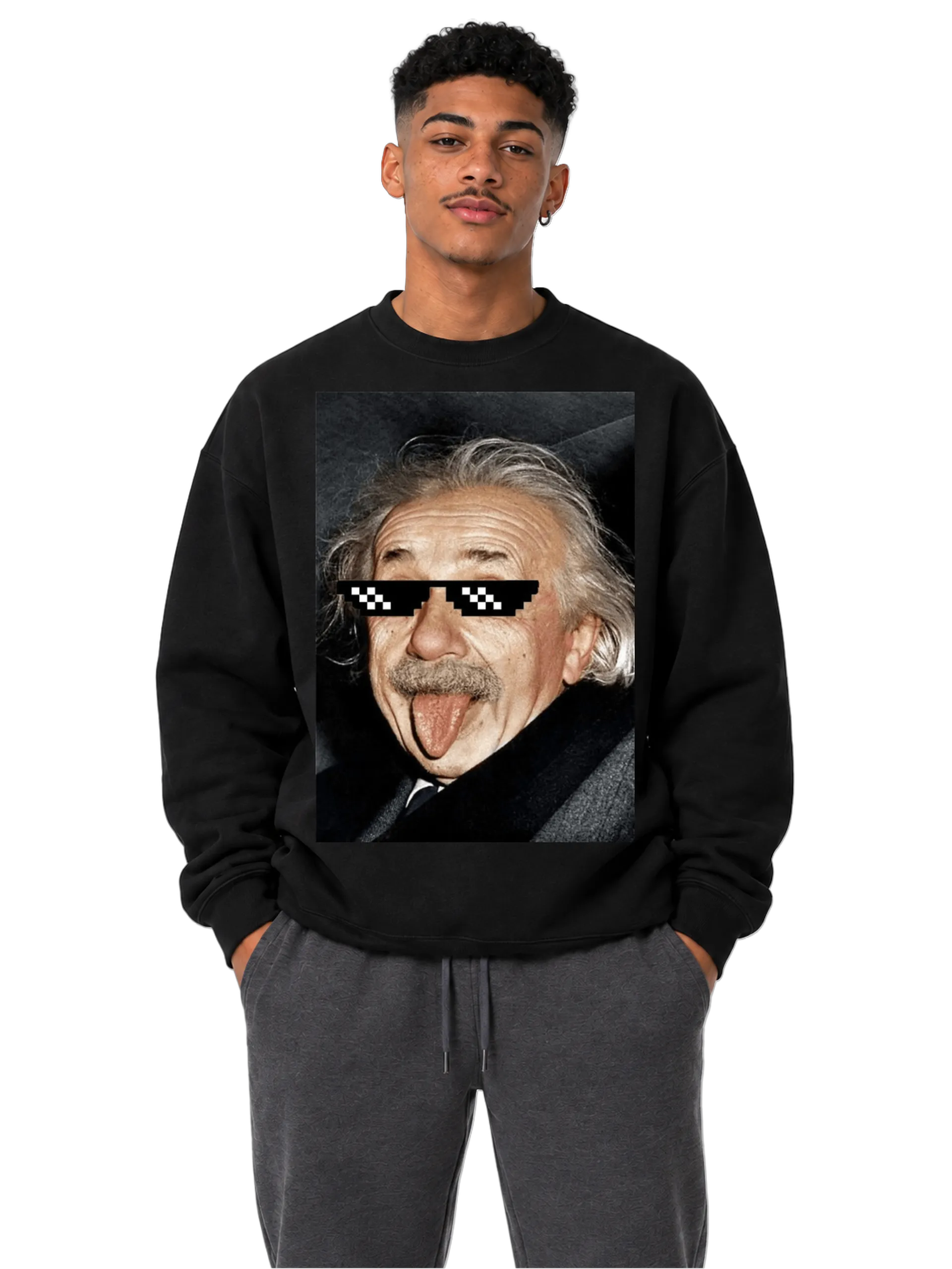 Suéter Moletom Albert Einstein - Imagem 3