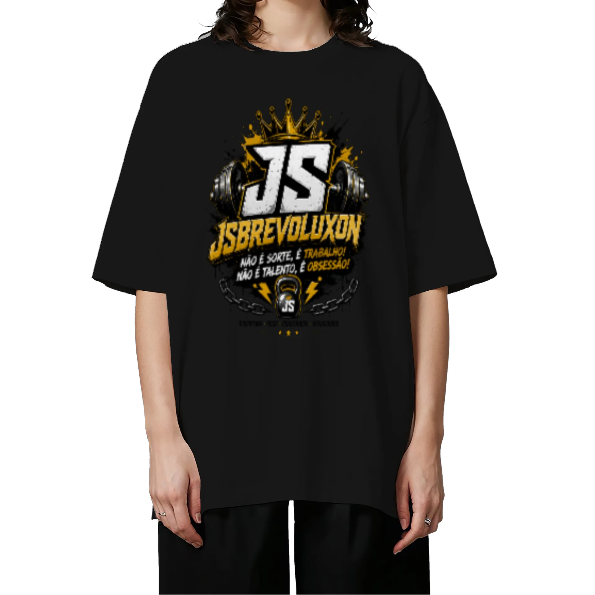 Camiseta Oversized jsbrevoluxon - Imagem 3