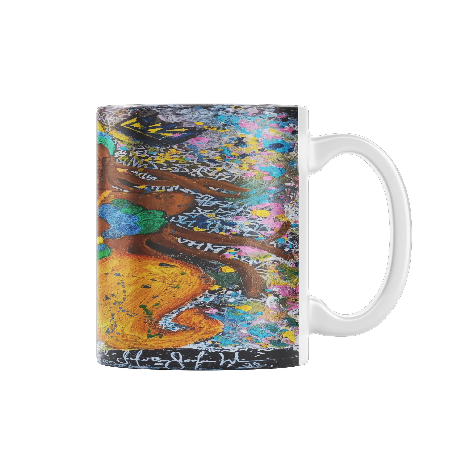 Caneca A Rainha do Maracatu  de Jeferson Nalin  — imagem 1 de 4