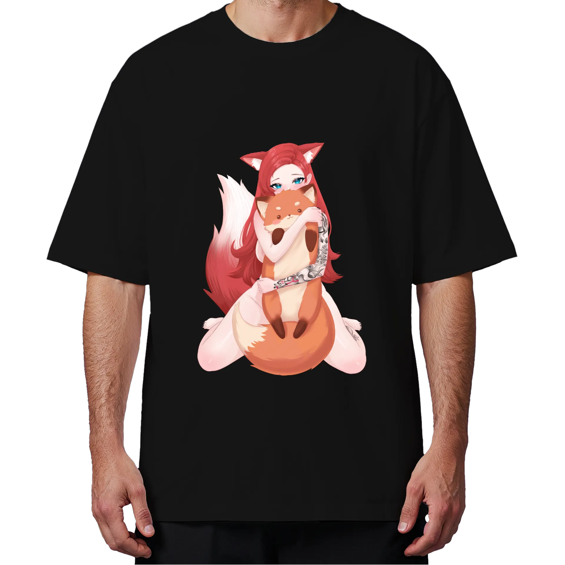Camiseta Oversized Mermaid 🩷 Fix Collection 🦊 - Imagem 4