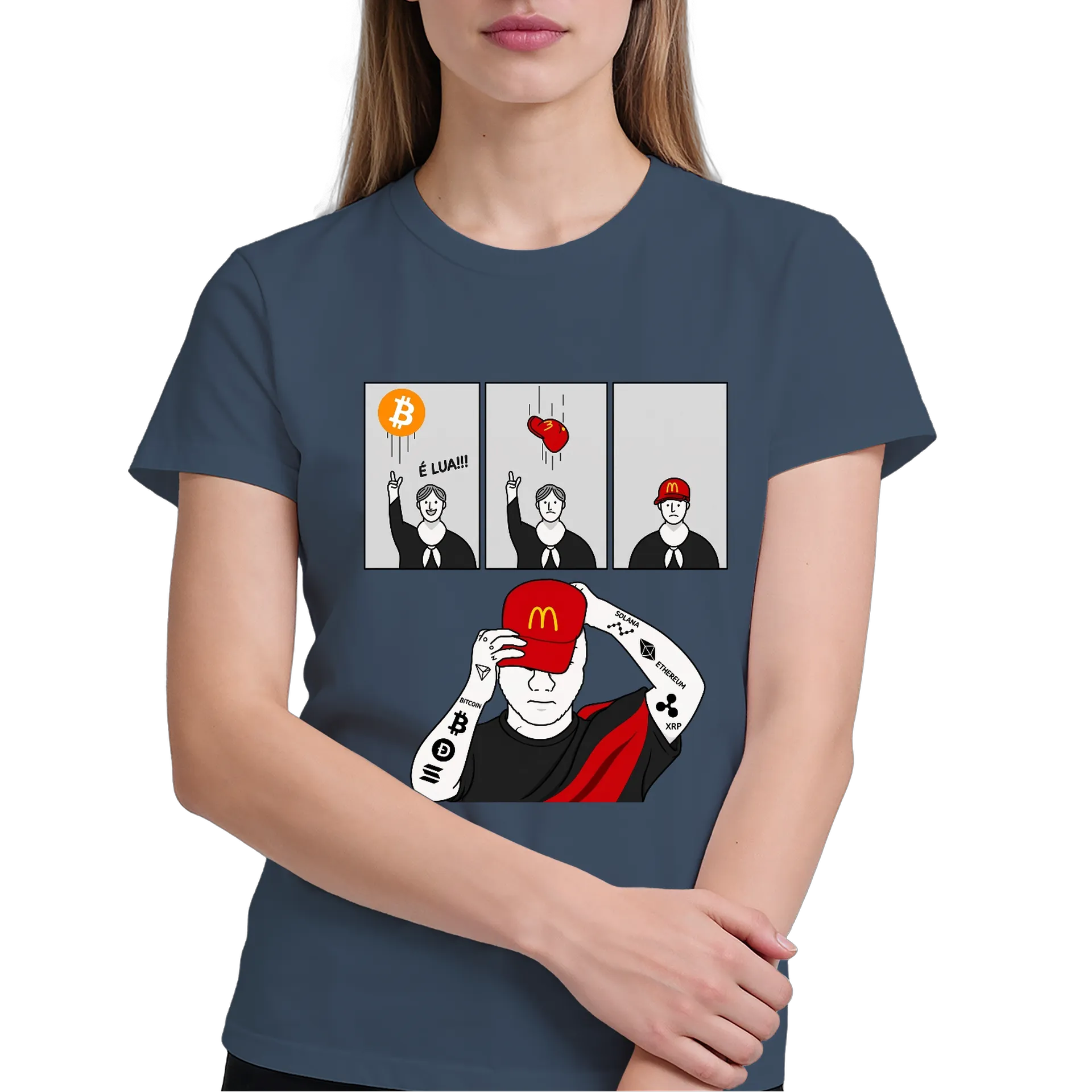 Camiseta É Lua - Imagem 4