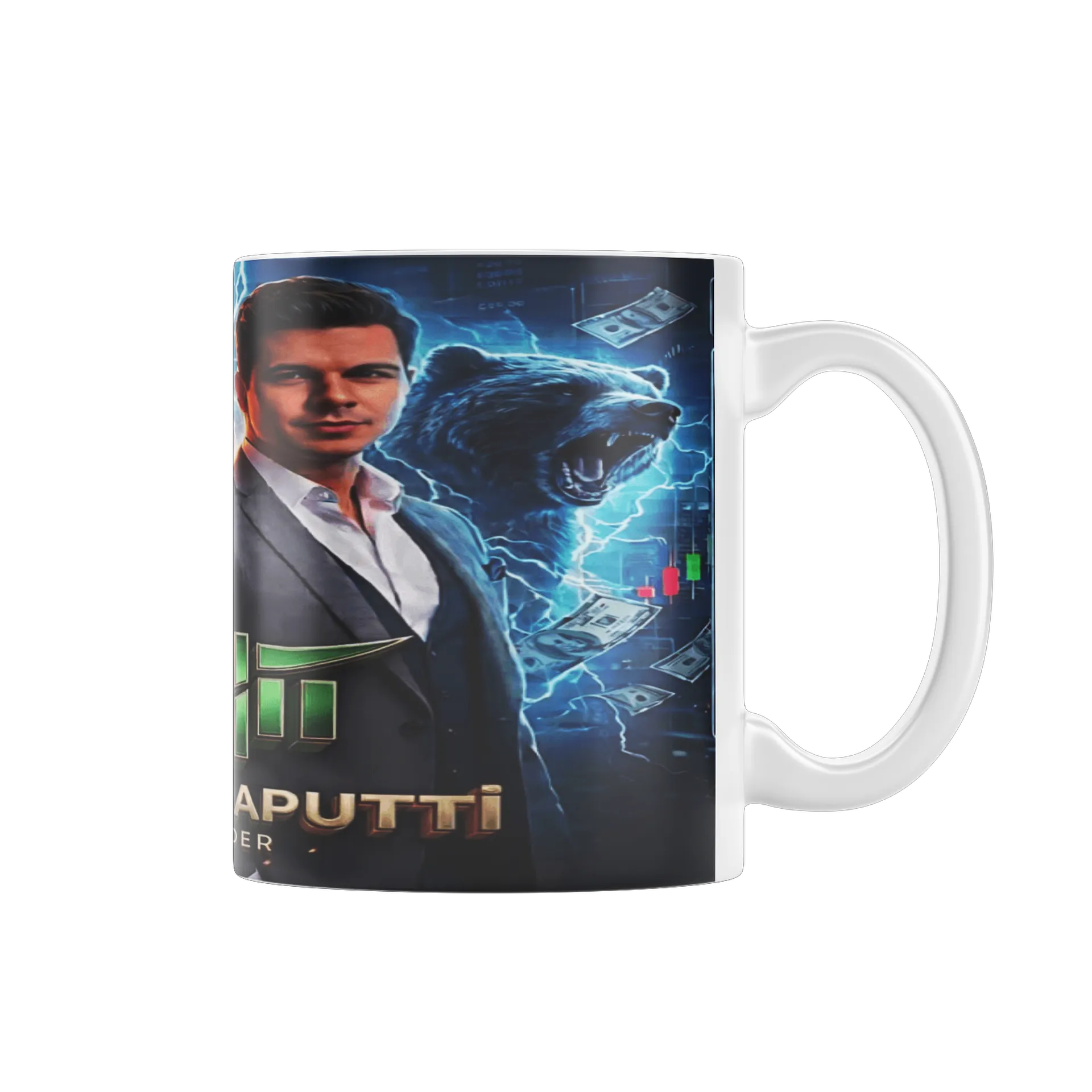 Caneca personalizada de Diego Caputti Trader  — imagem 1 de 4