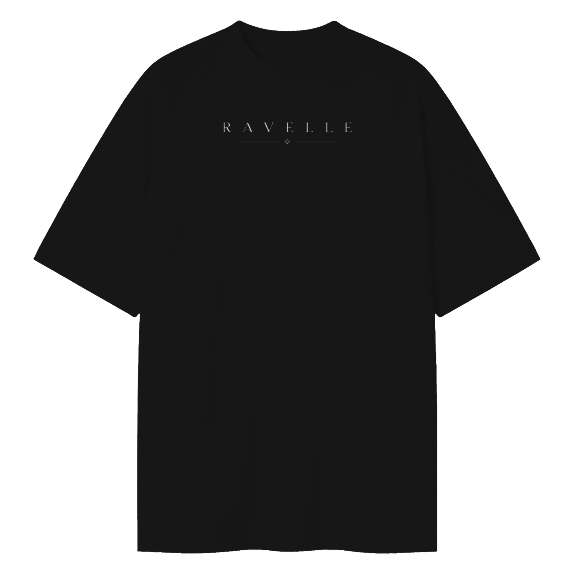 Camiseta Oversized Arte Cidade Rio de Janeiro Preto - Imagem 1