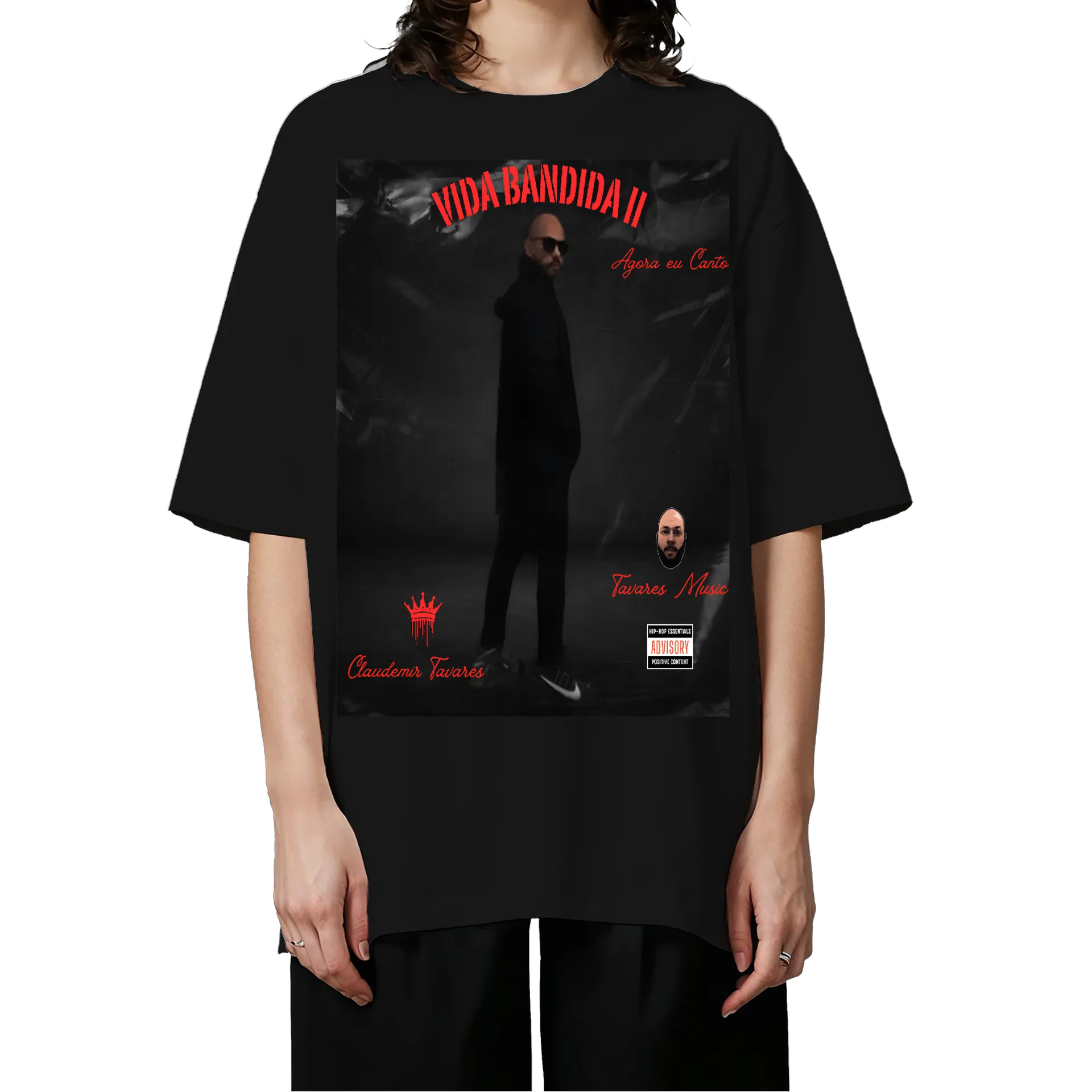 Camiseta Oversized de CLAUDEMIR TAVARES — imagem 3 de 6