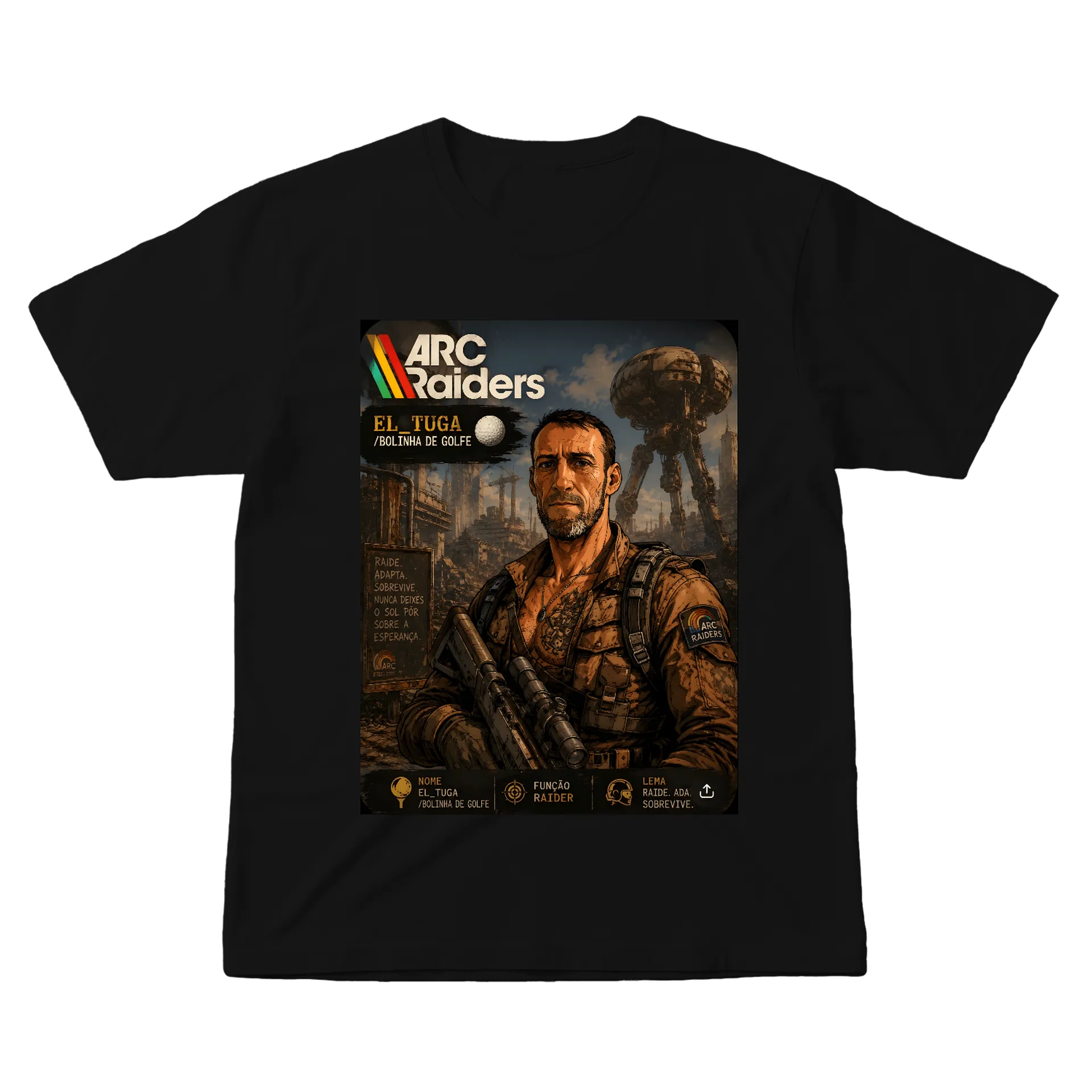 Camiseta Unissex Dragão Laranja 100% Algodão - Imagem 1